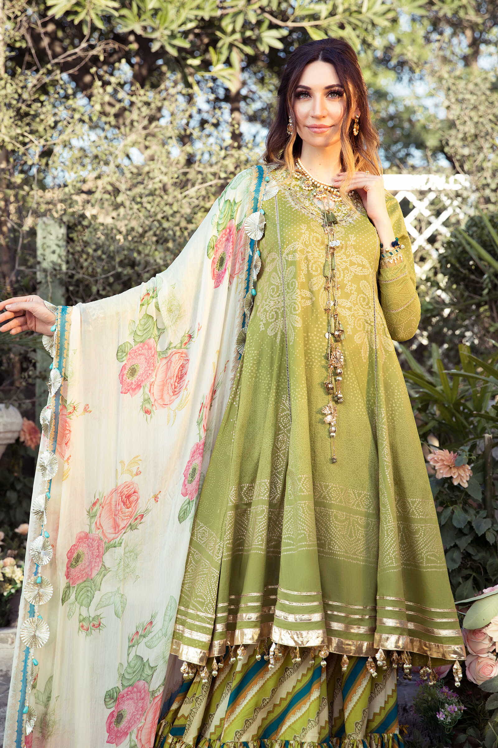 Unstitched Fabrics/M.Prints MPT-1004-B - Image 3