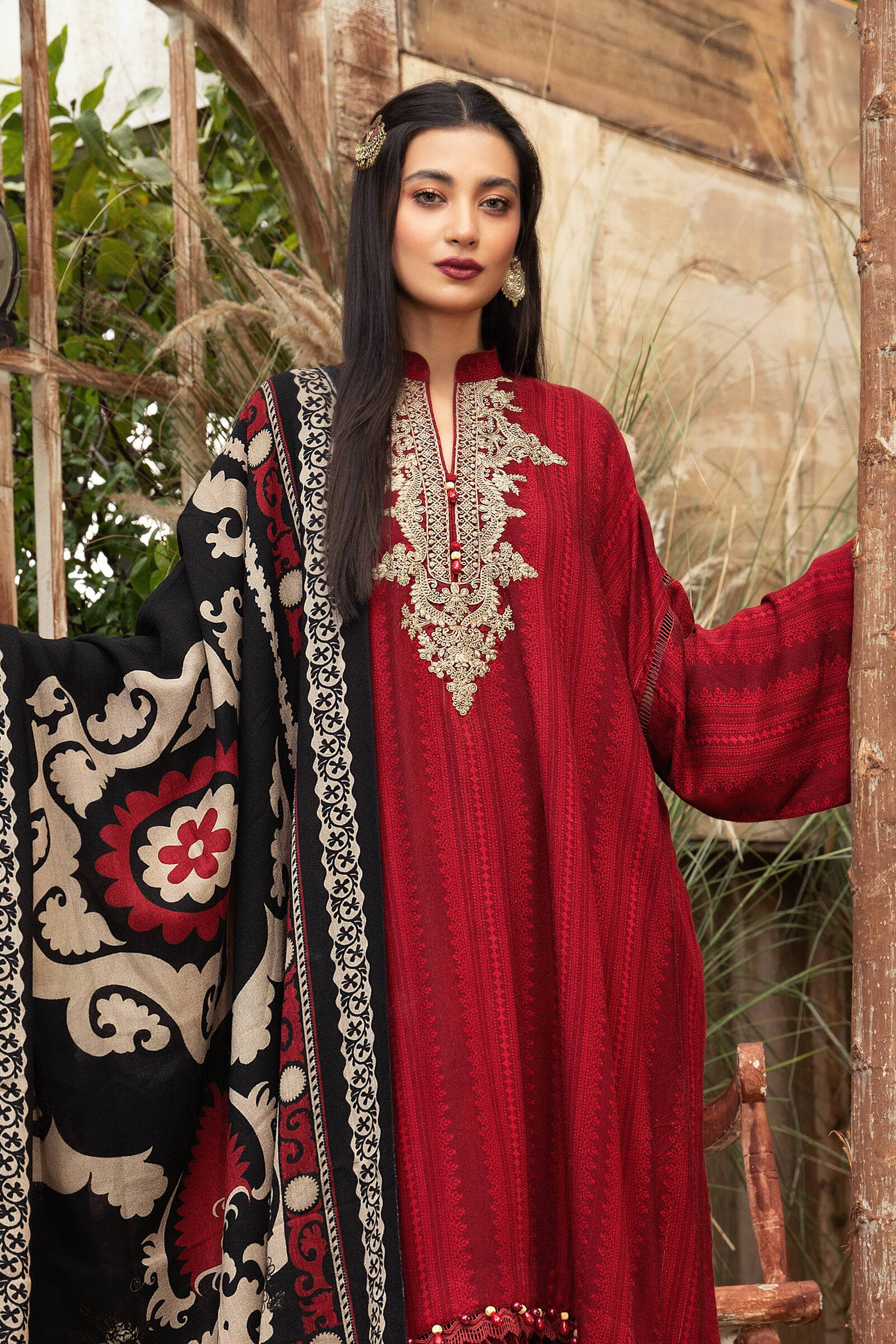 Unstitched Fabrics/M.Prints MPT-1204-A - Image 2