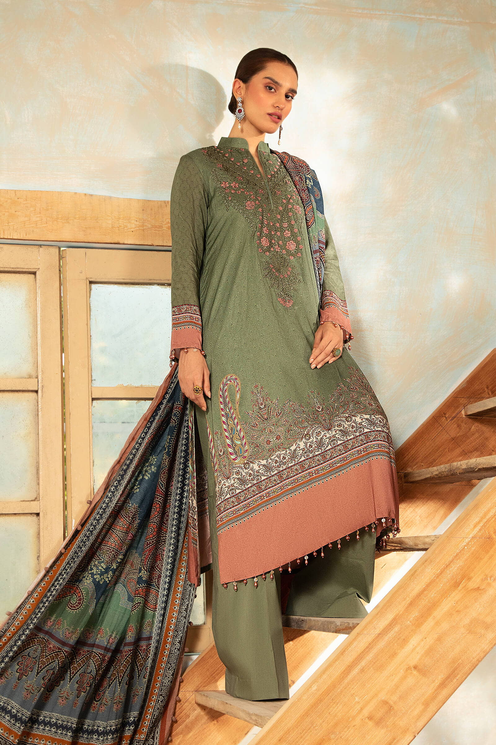 Unstitched Fabrics/M.Prints MPT-1205-A - Image 3