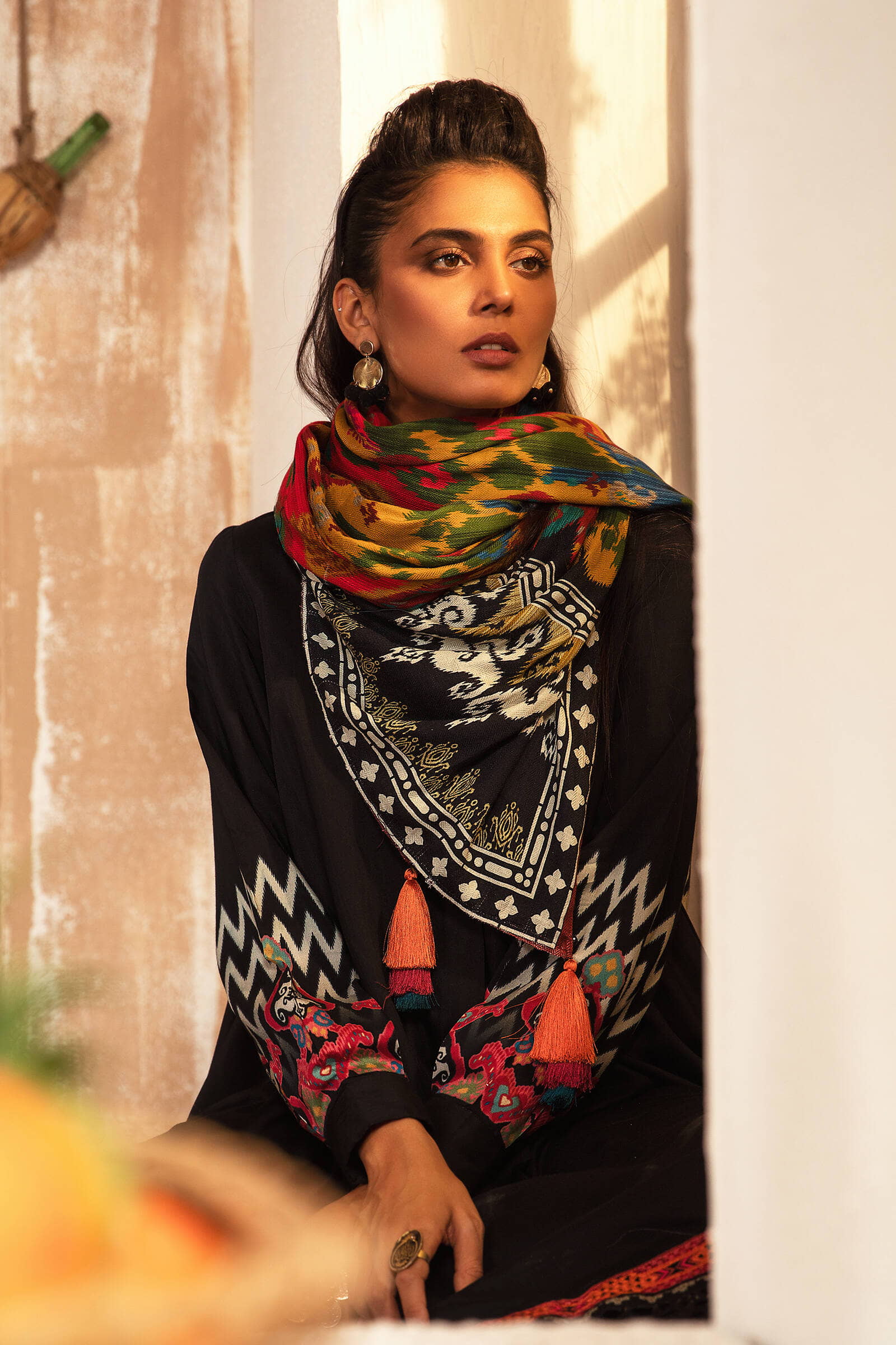 Unstitched Fabrics/M.Prints MPT-1209-B - Image 2