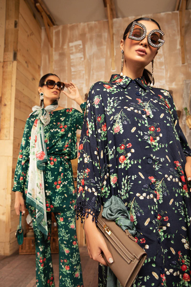 Unstitched Fabrics/M.Prints MPT-1210-B - Image 2