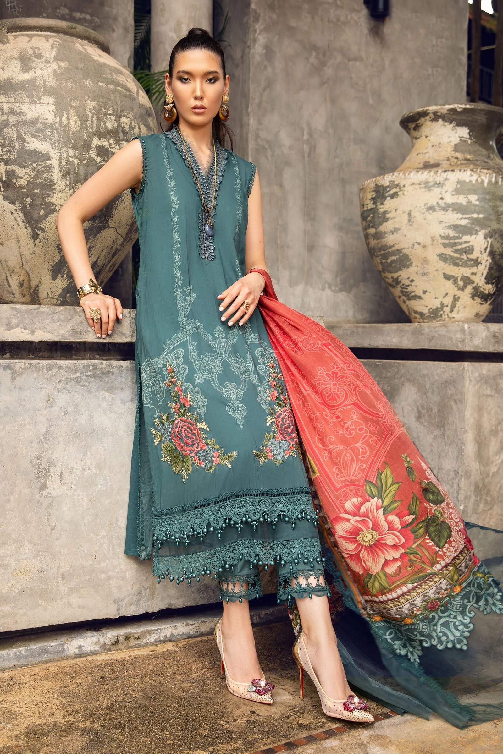 Unstitched Fabrics/MPrints MPT-1402-A - Image 3
