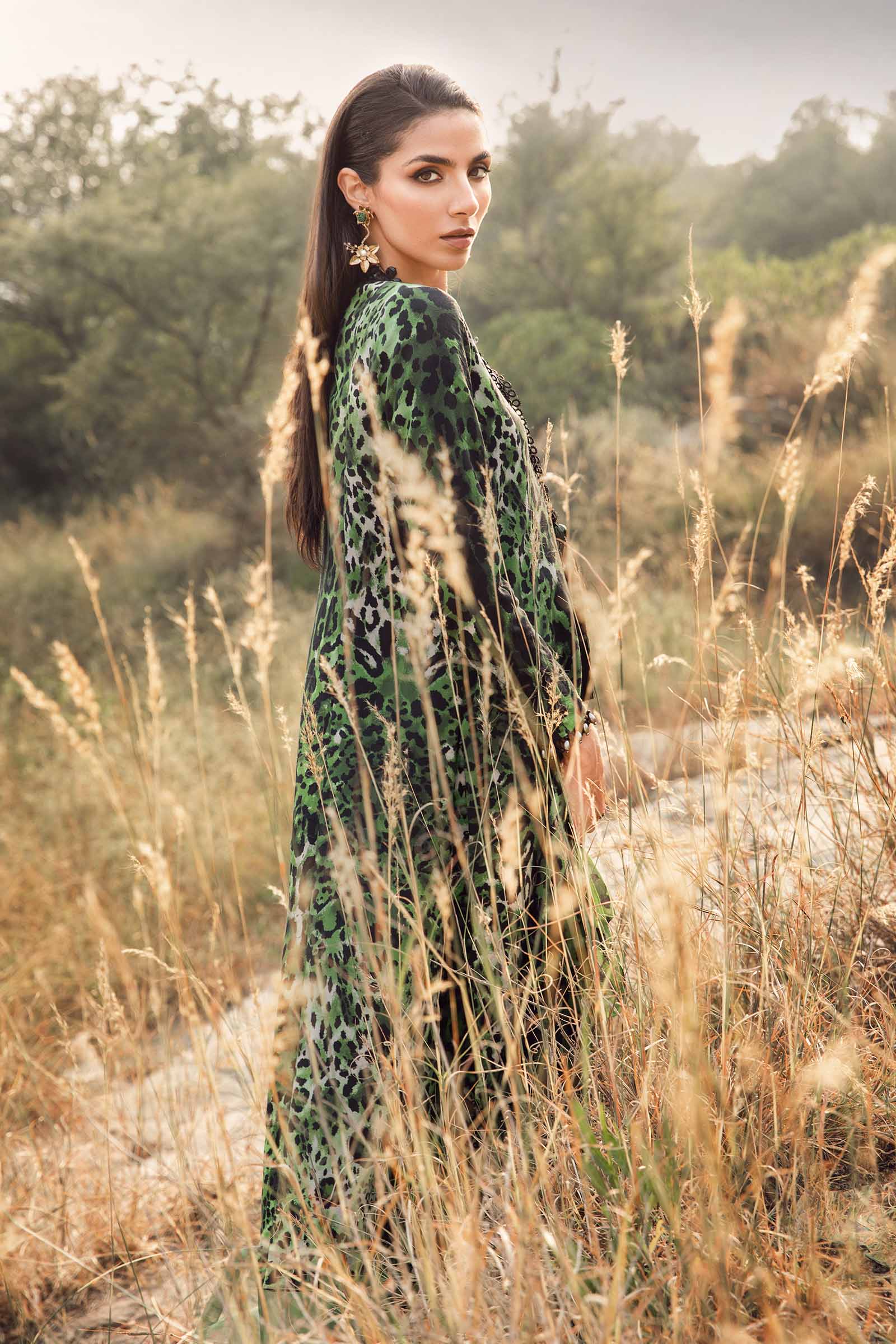 3 Piece Unstitched Printed Linen Suit | MPT-2409-A - Image 7