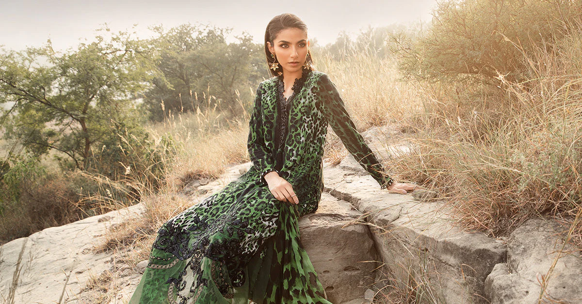 3 Piece Unstitched Printed Linen Suit | MPT-2409-A - Image 8