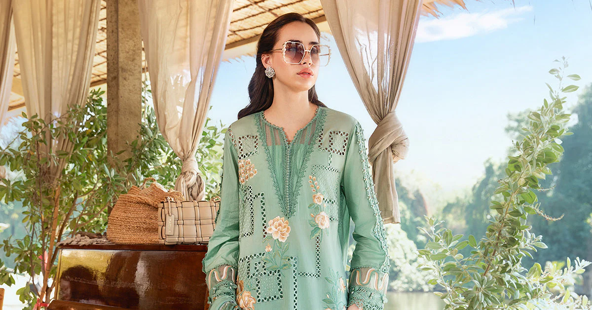 3 Piece Unstitched Printed Lawn Suit | MPT-2501-B - Image 6