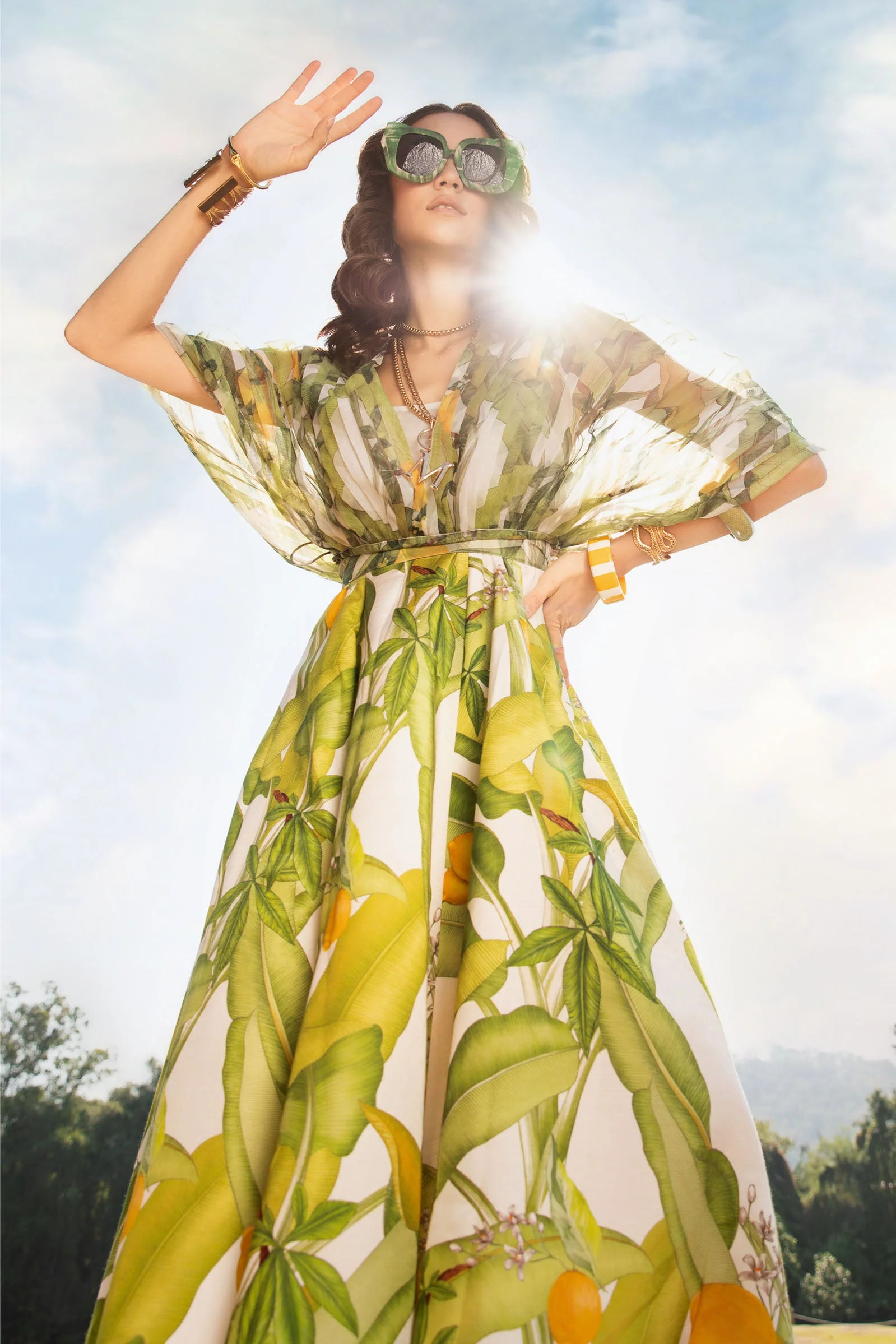 3 Piece Unstitched Printed Lawn Suit | MPT-2503-A - Image 4
