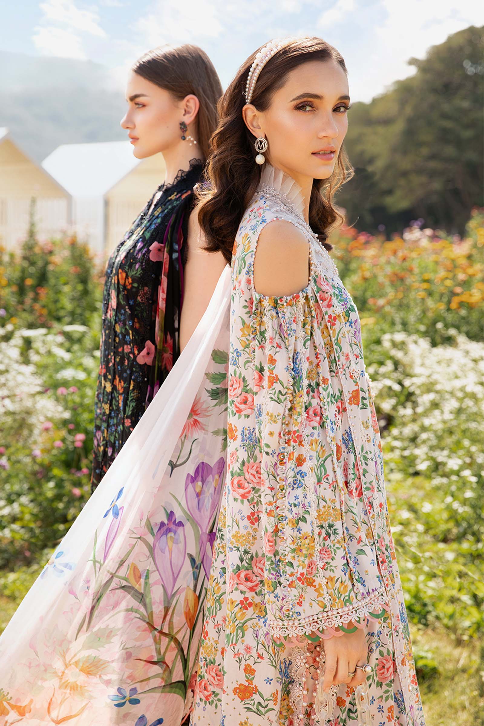 3 Piece Unstitched Printed Lawn Suit | MPT-2507-A - Image 6
