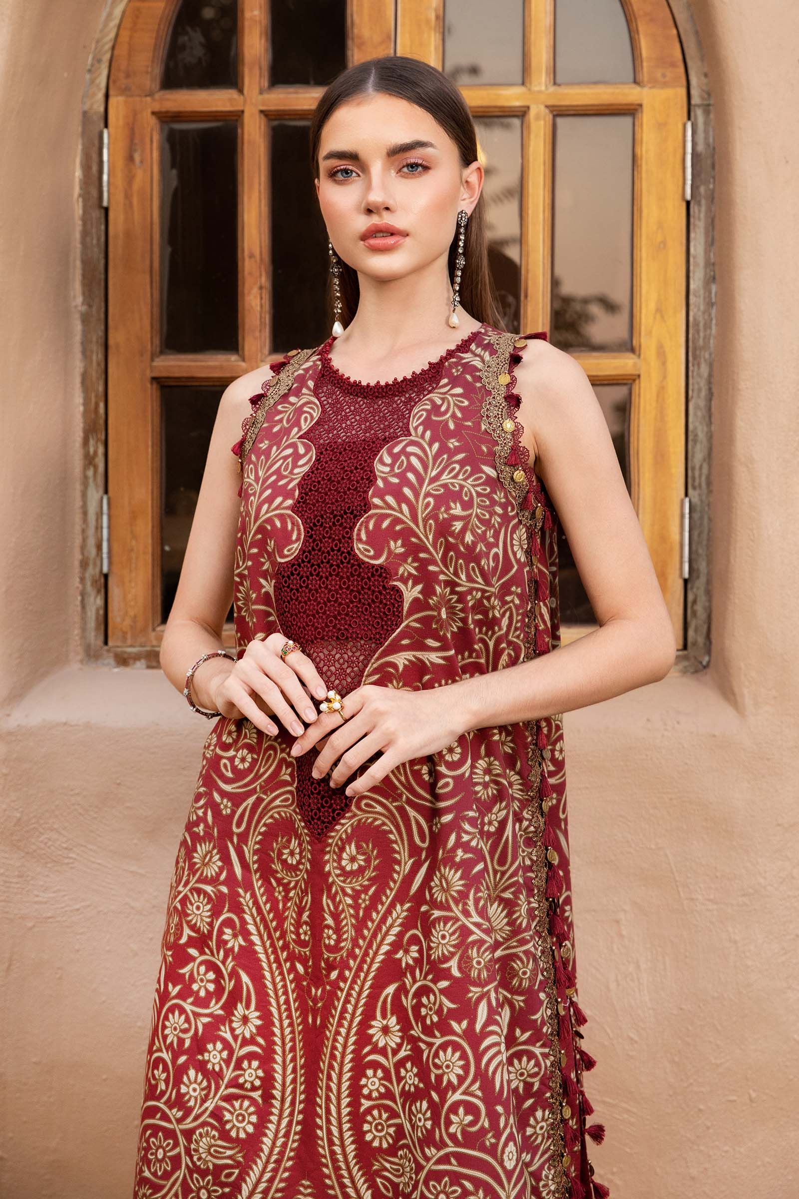 3 Piece Unstitched Printed Lawn Suit | MPT-2512-A - Image 2