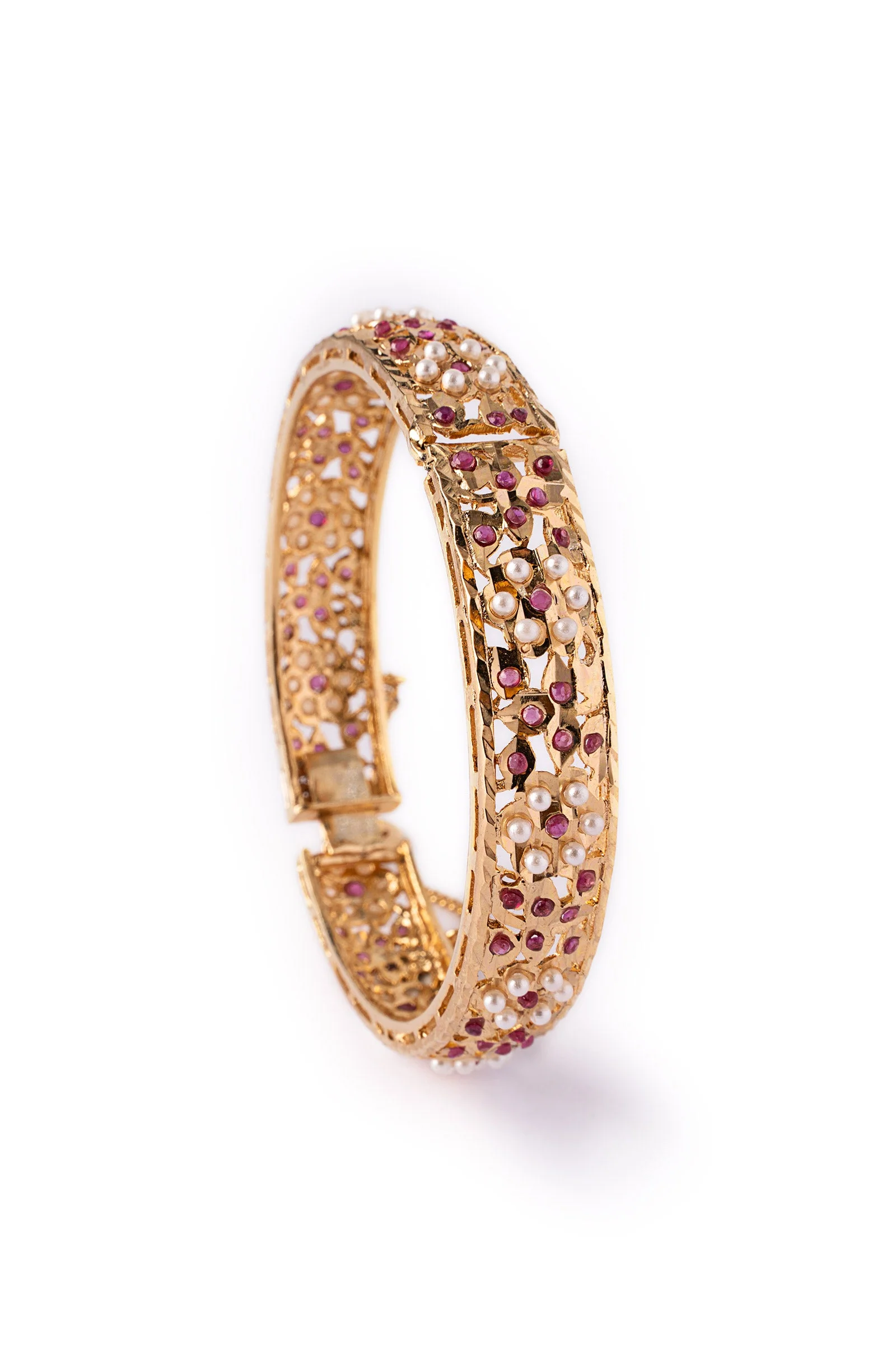 Pearl Petal Bangle - Image 4