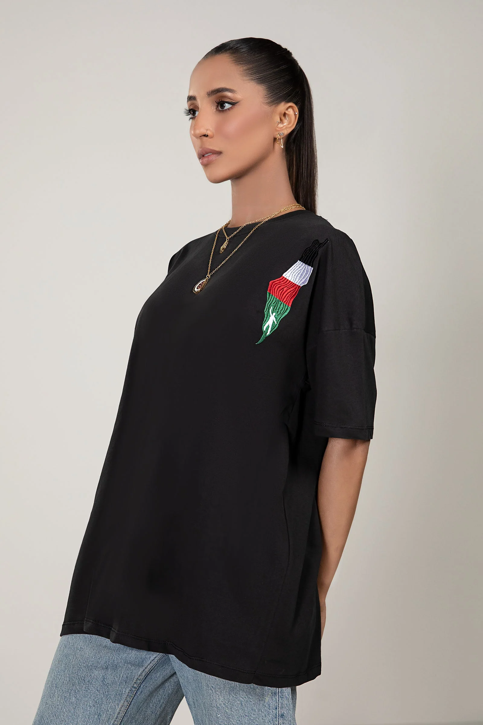 Embroidered T-Shirt - Image 3