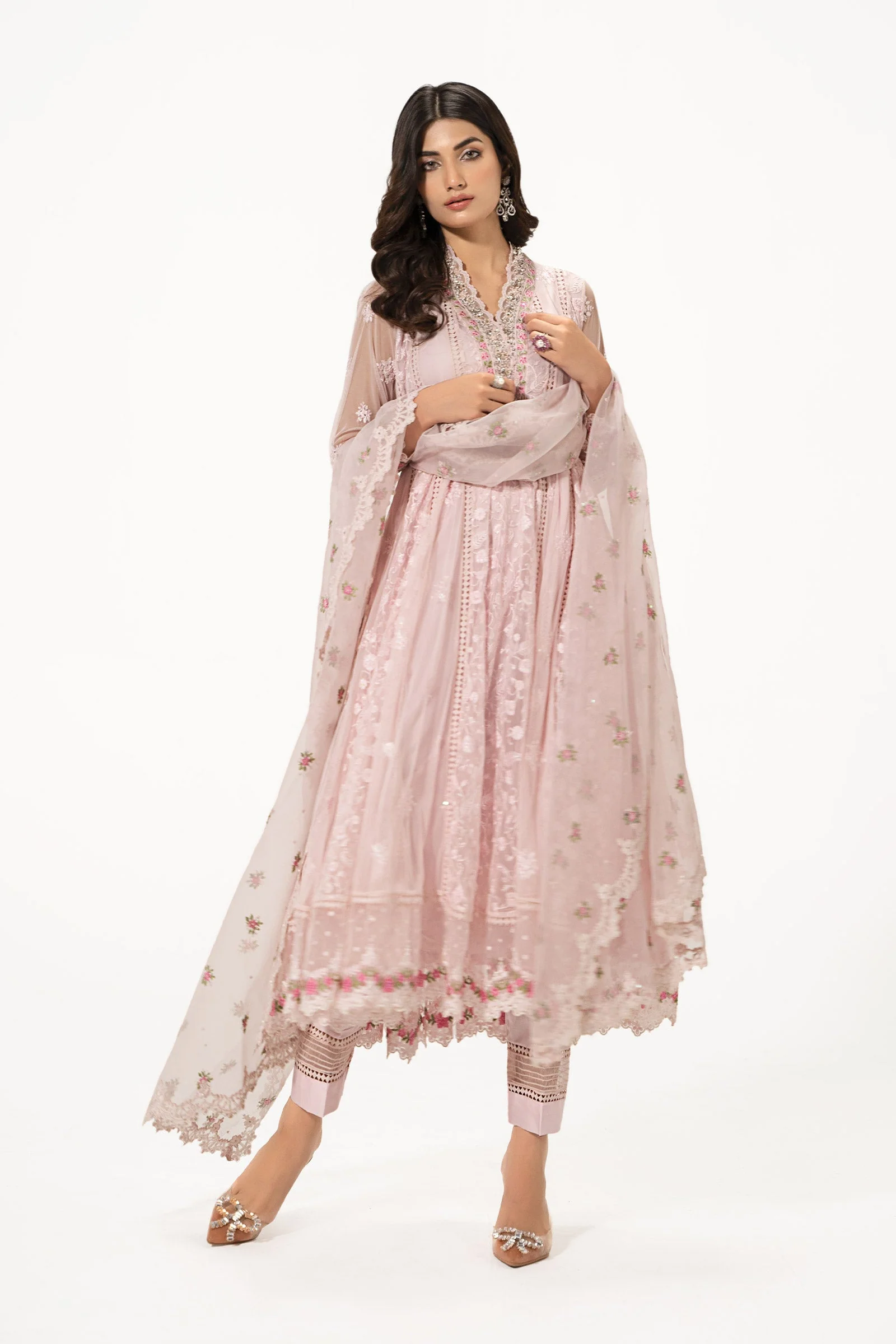 3 Piece Embroidered Suit - Image 11