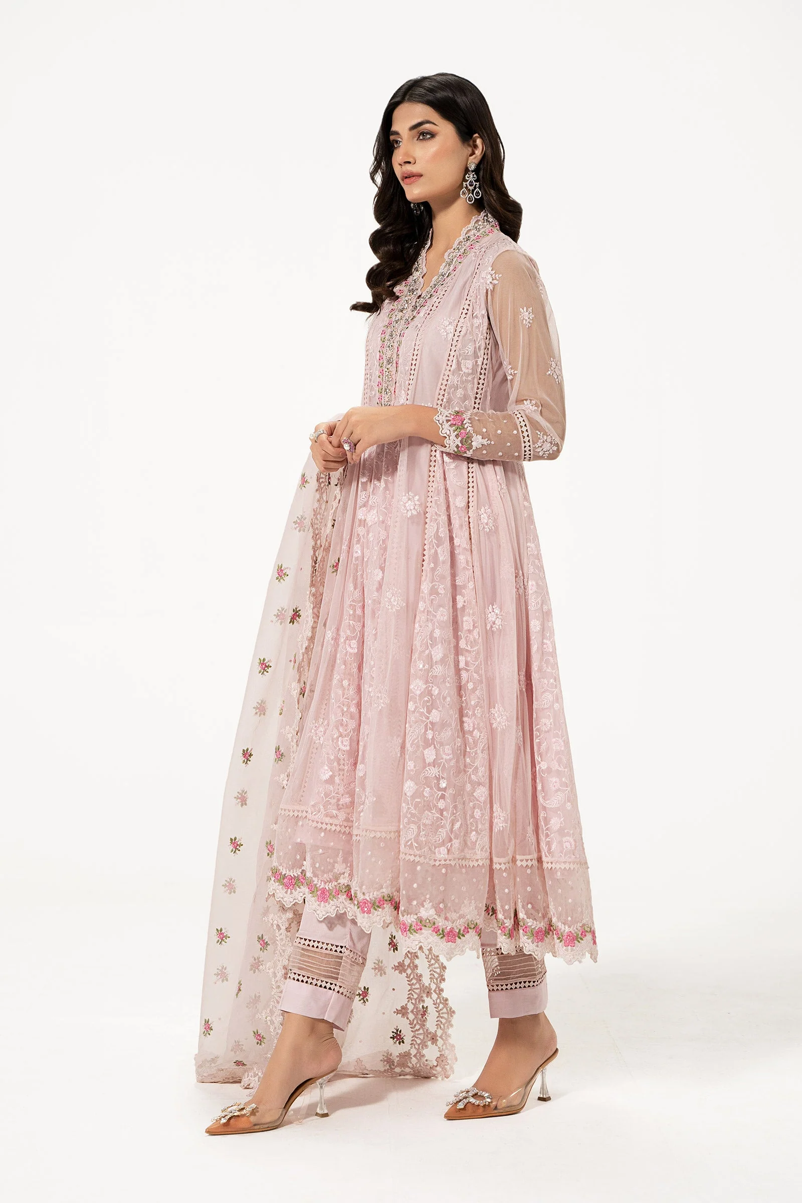 3 Piece Embroidered Suit - Image 12