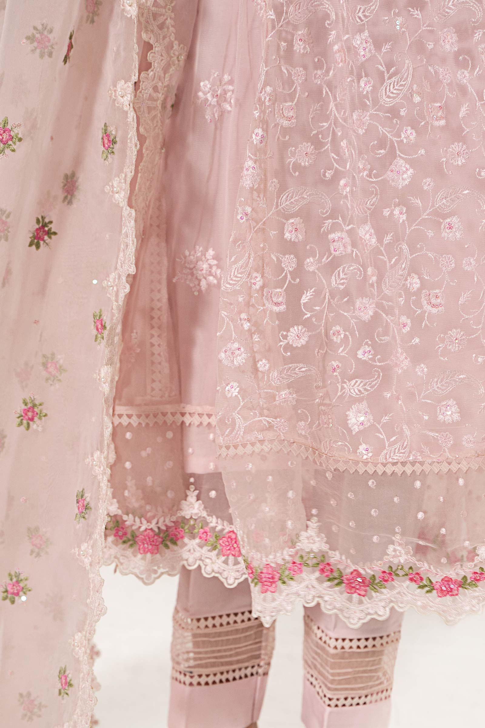 3 Piece Embroidered Suit - Image 6