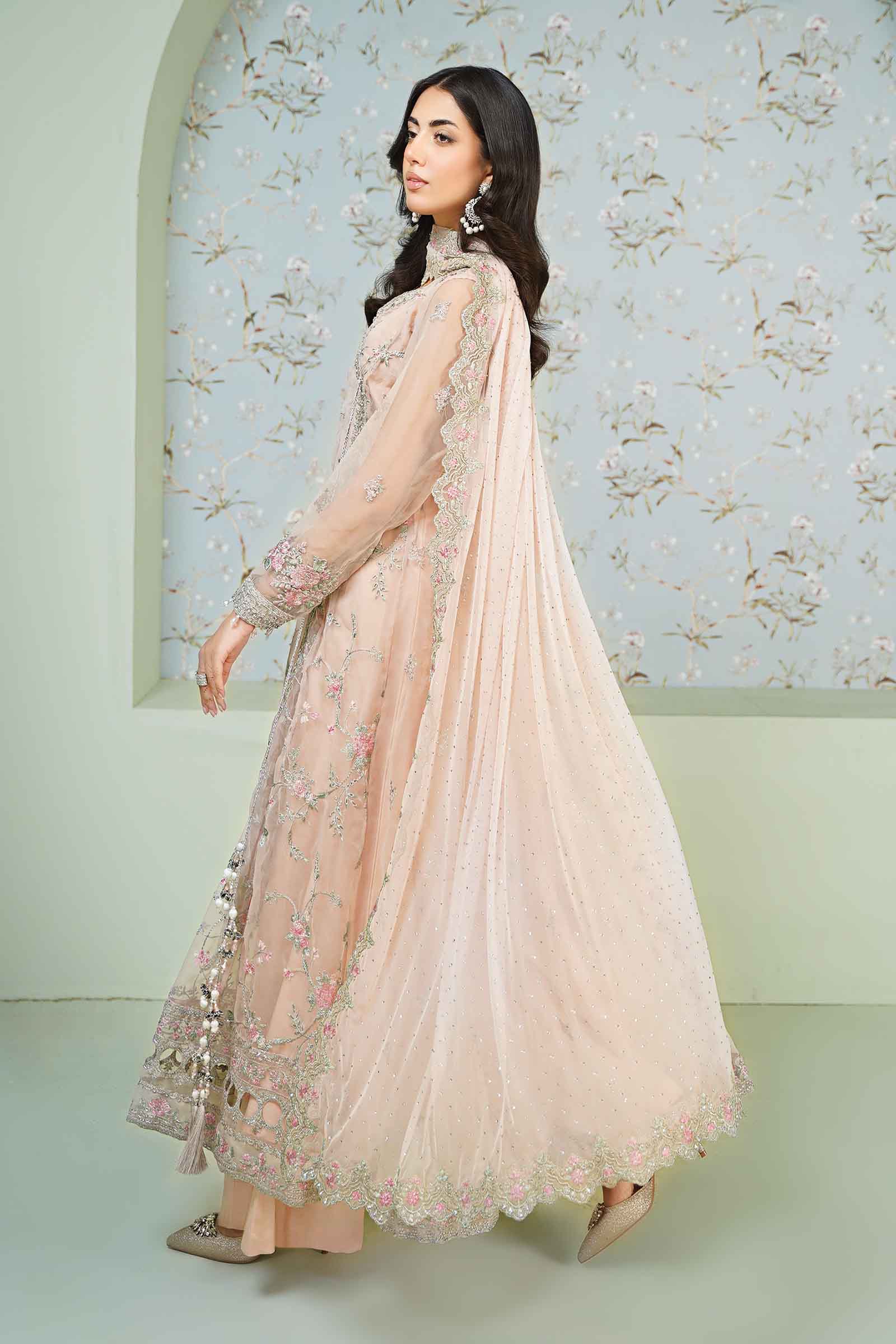 3 Piece Embroidered Organza Suit - Image 10