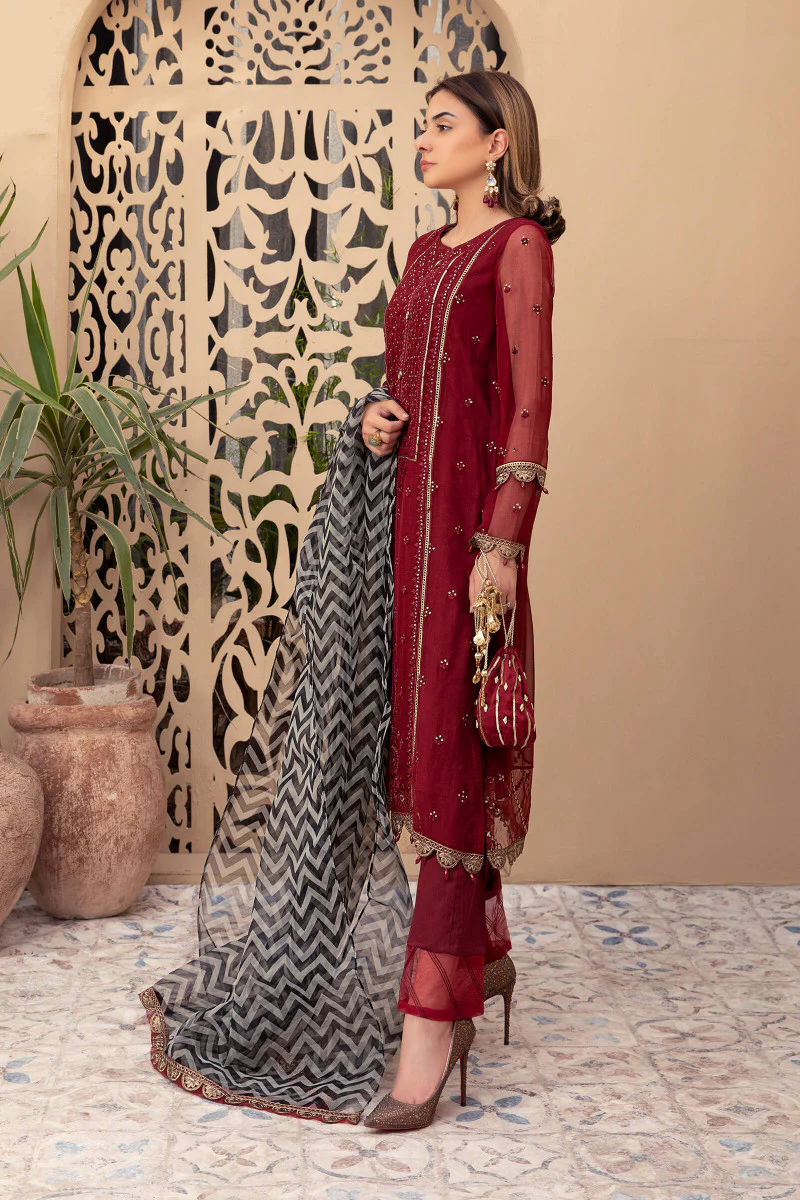 Suit Maroon SF-EF21-10 - Image 3