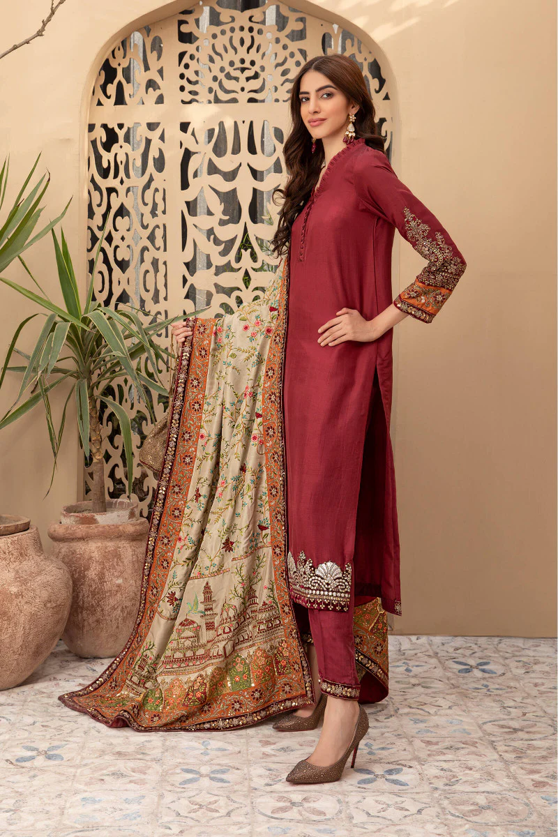Suit Maroon SF-EF21-33 - Image 2