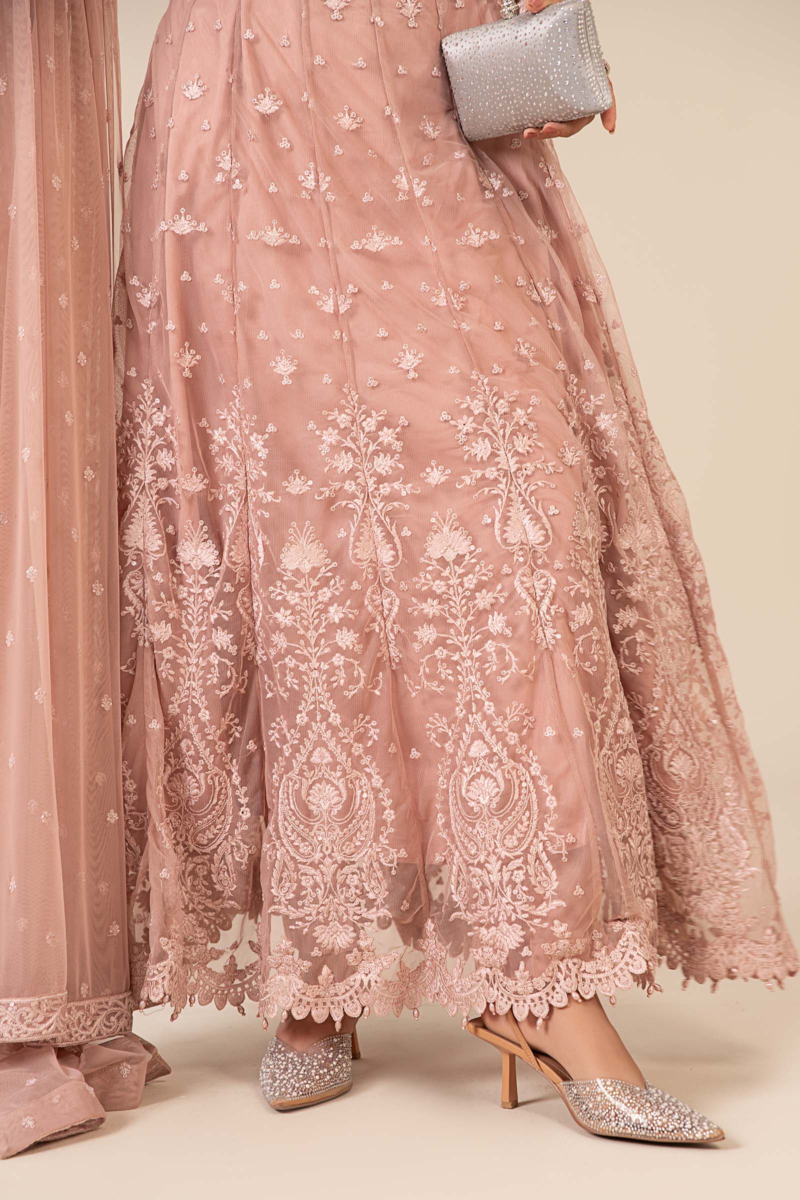 3 Piece Embroidered Suit - Image 5