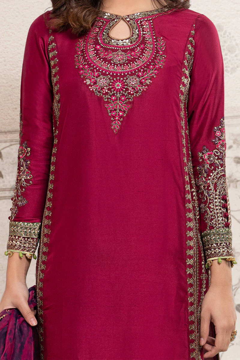 3 Piece Embroidered Suit - Image 2