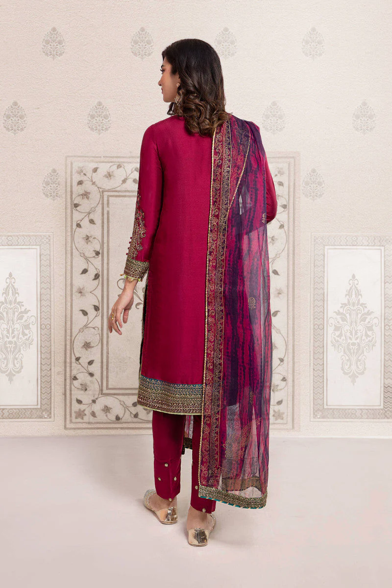 3 Piece Embroidered Suit - Image 4