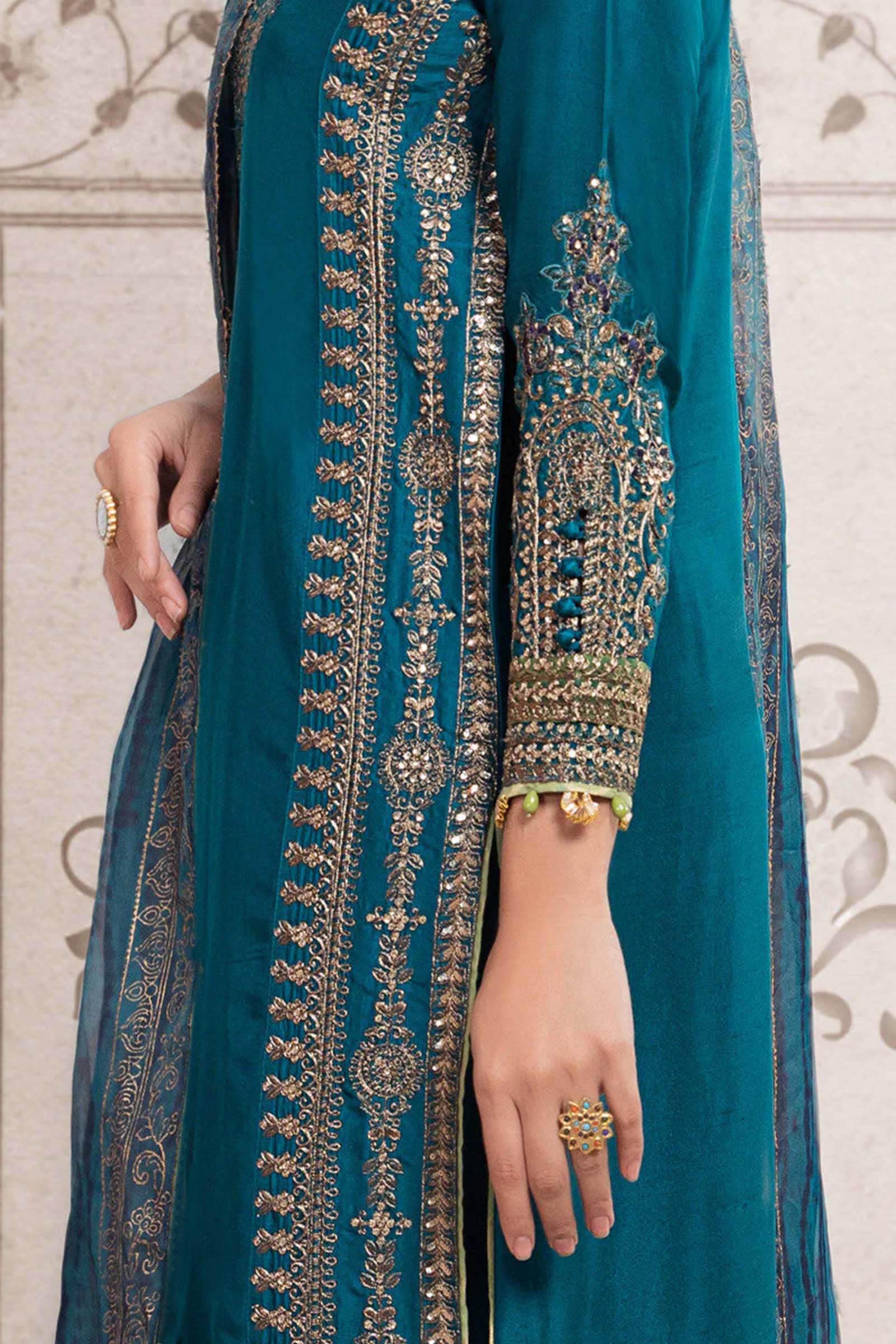 3 Piece Embroidered Suit - Image 3