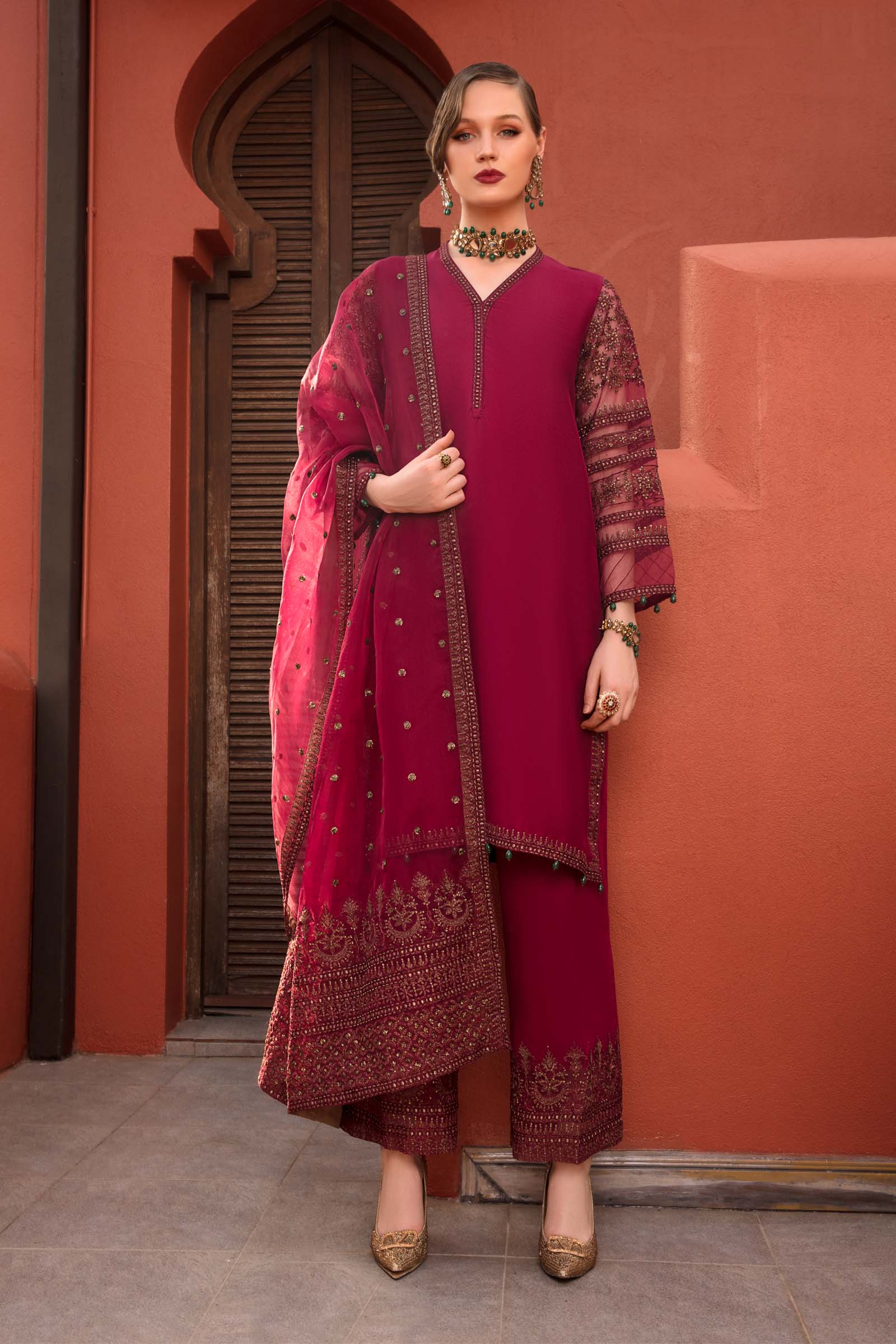 Suit Maroon SF-EF23-05 - Image 3