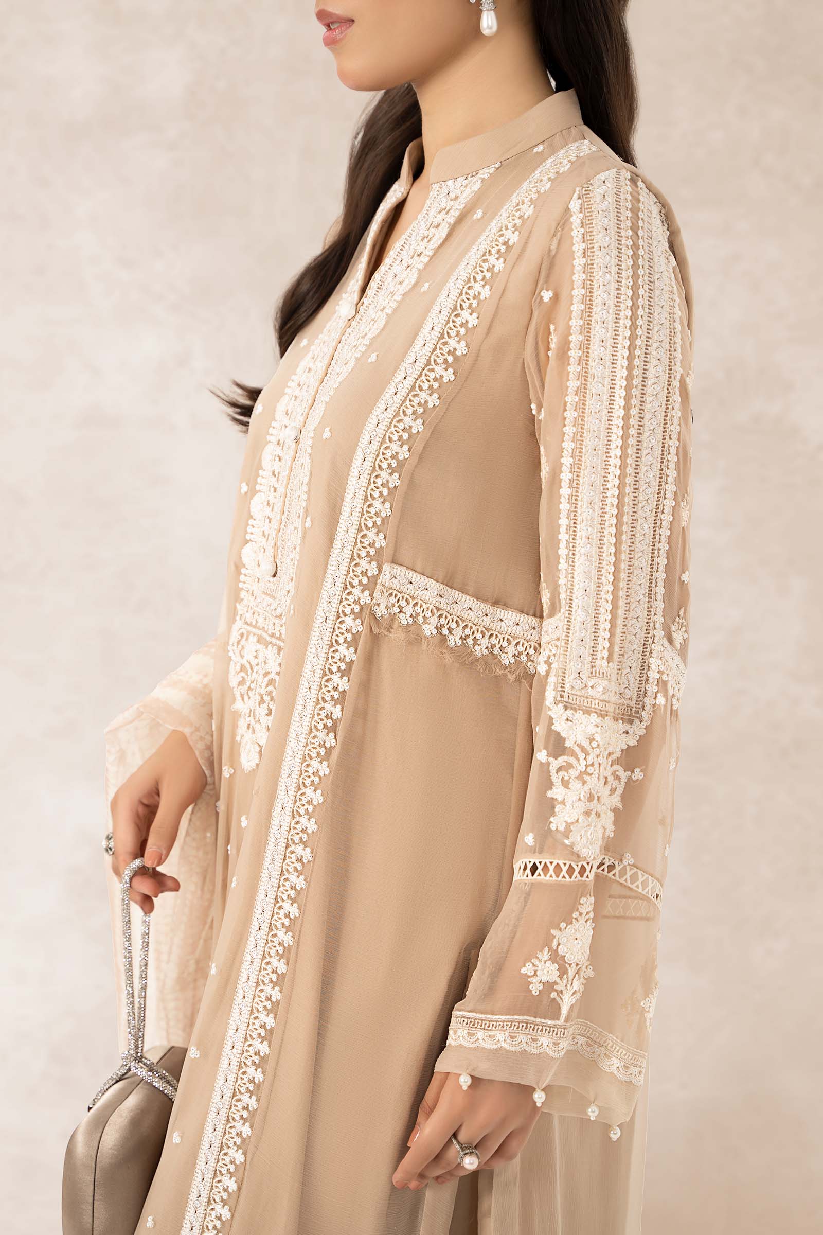 3 Piece Embroidered Suit - Image 6