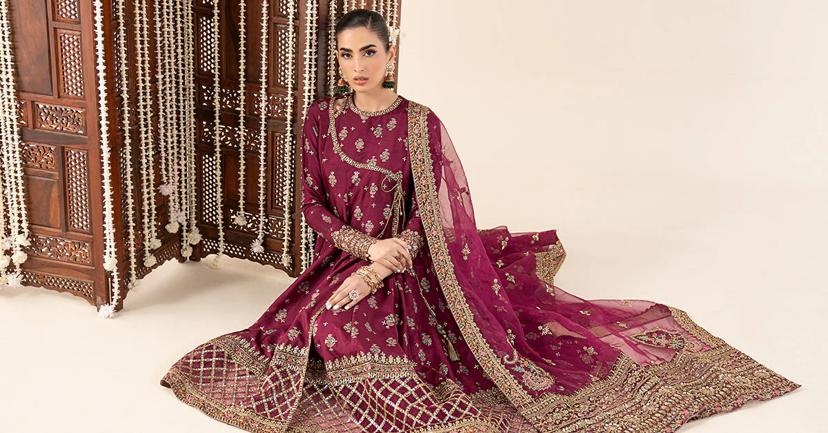 3 Piece Printed Raw Silk Suit - Image 7