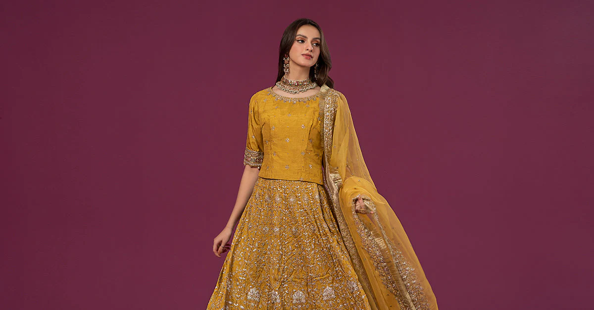 3 Piece Embroidered Raw Silk Suit - Image 6