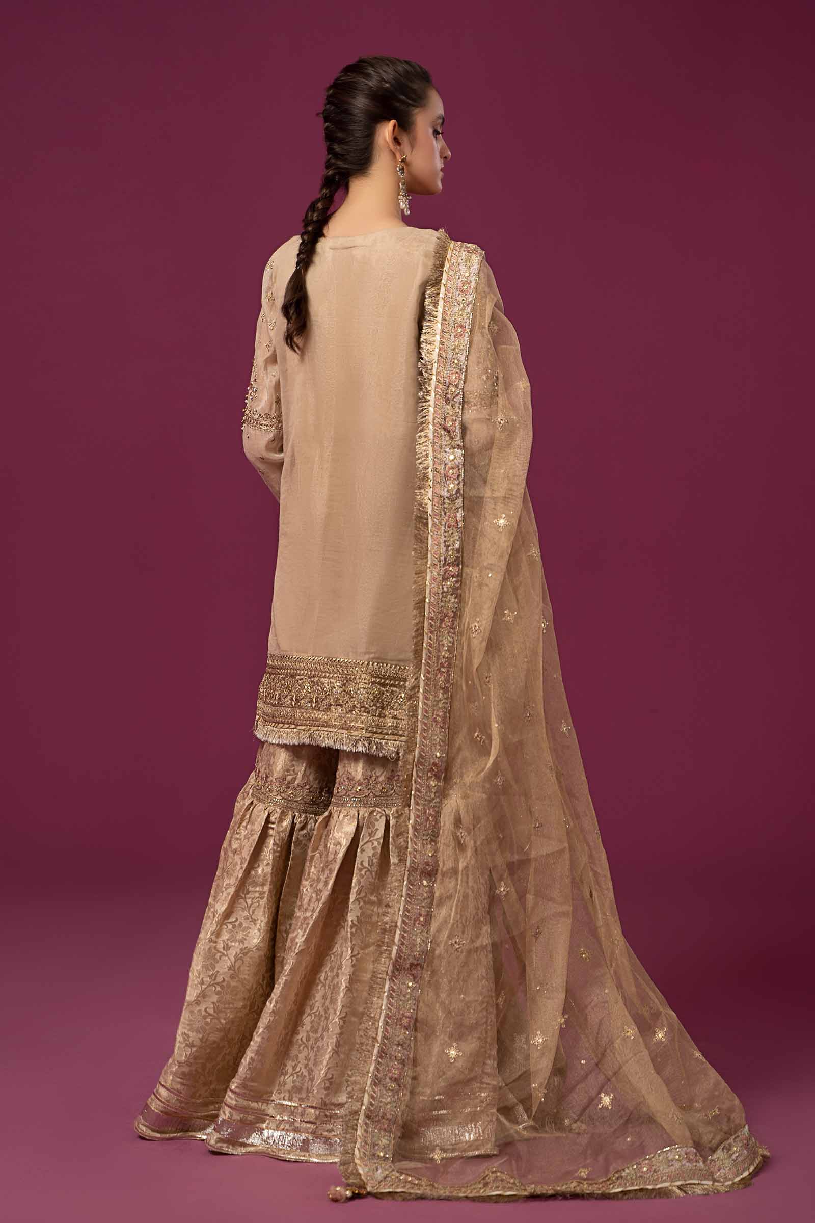3 Piece Embroidered Masoori Suit - Image 10