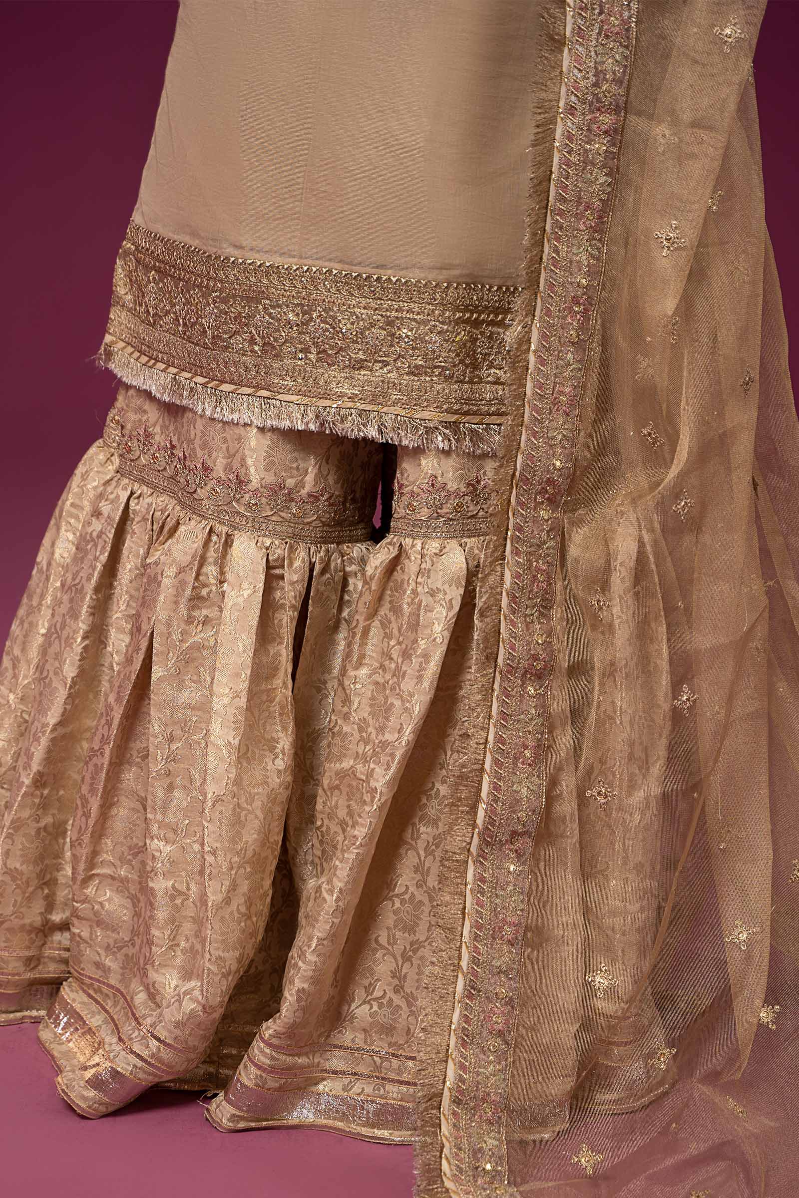 3 Piece Embroidered Masoori Suit - Image 7