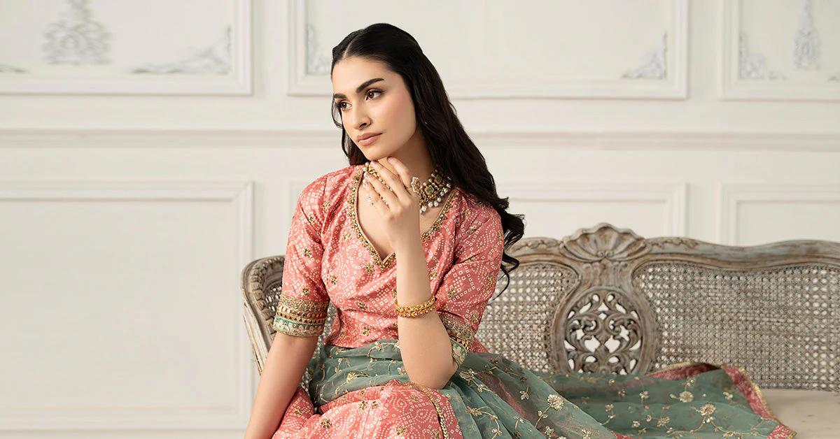 3 Piece Embroidered Raw Silk Suit - Image 9