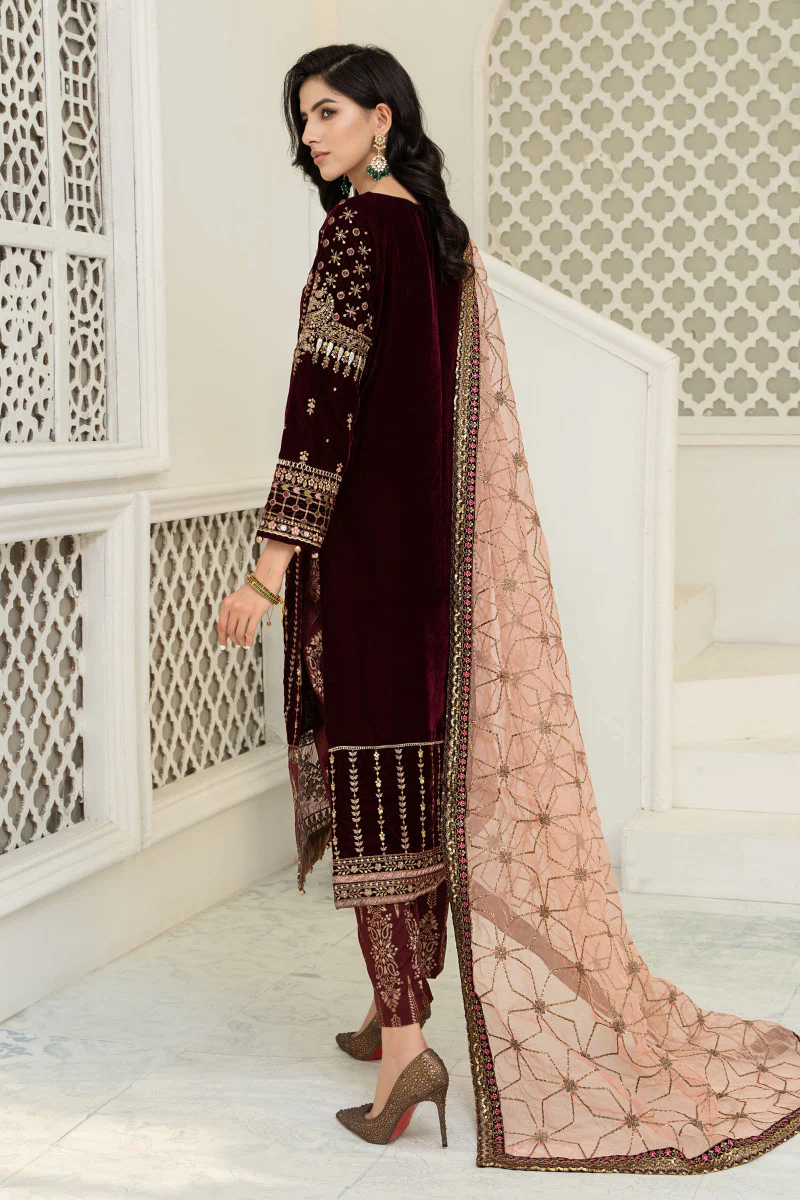 Suit Maroon SF-W22-03 - Image 4