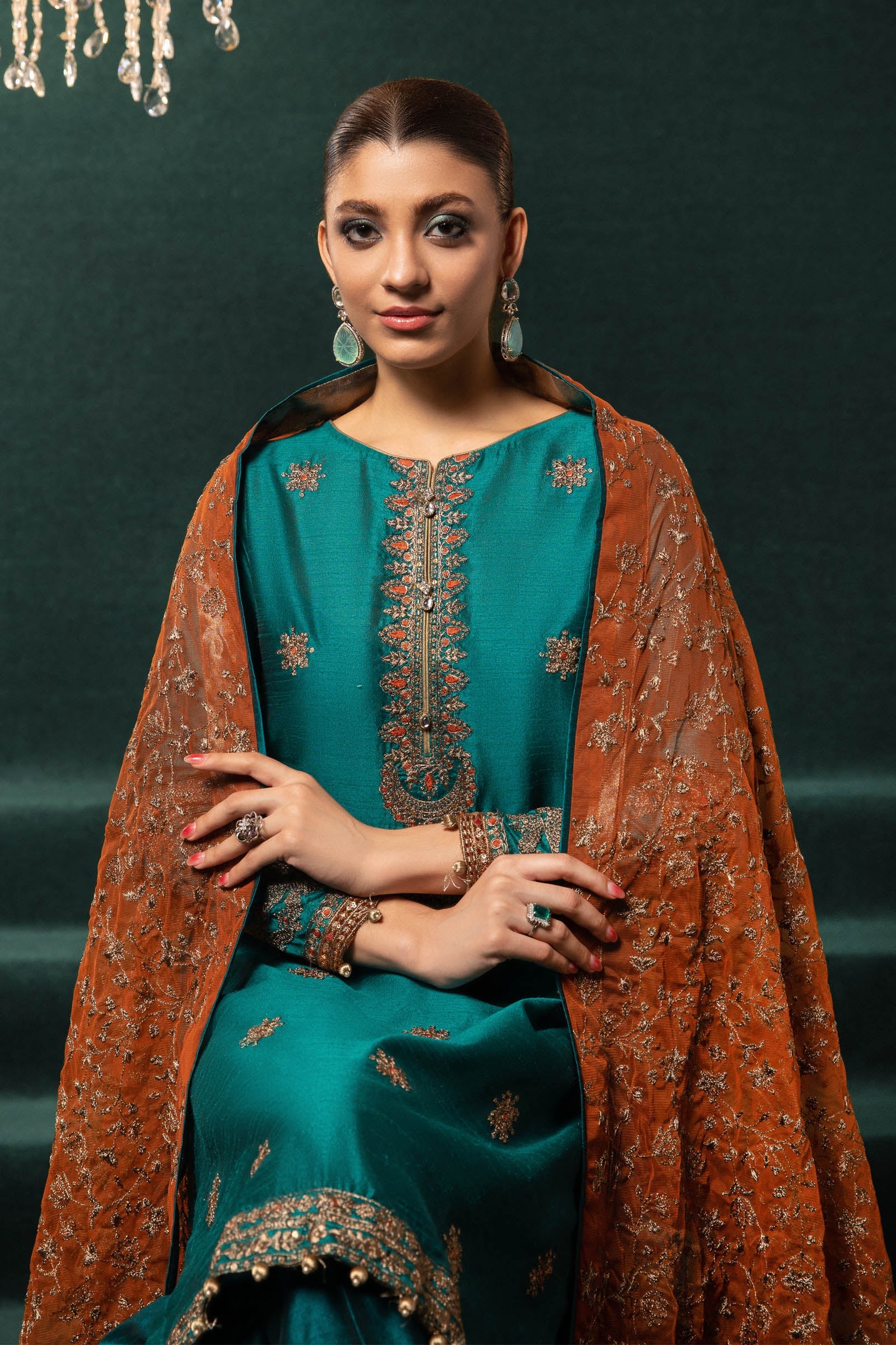 Suit Teal Green SF-W22-12/A - Image 2