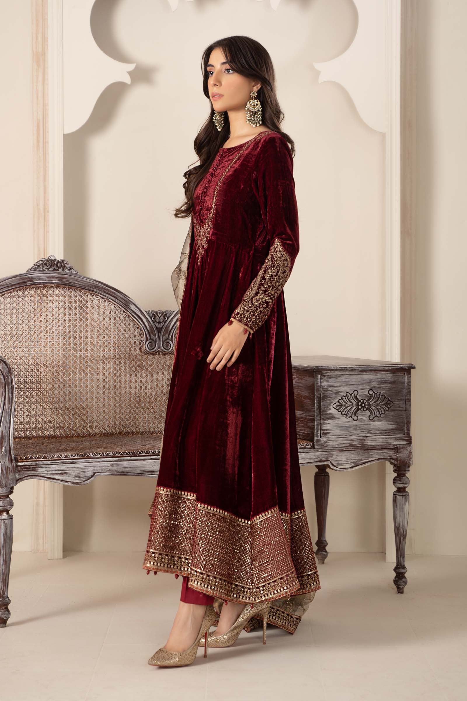Suit Maroon SF-W23-02 - Image 7