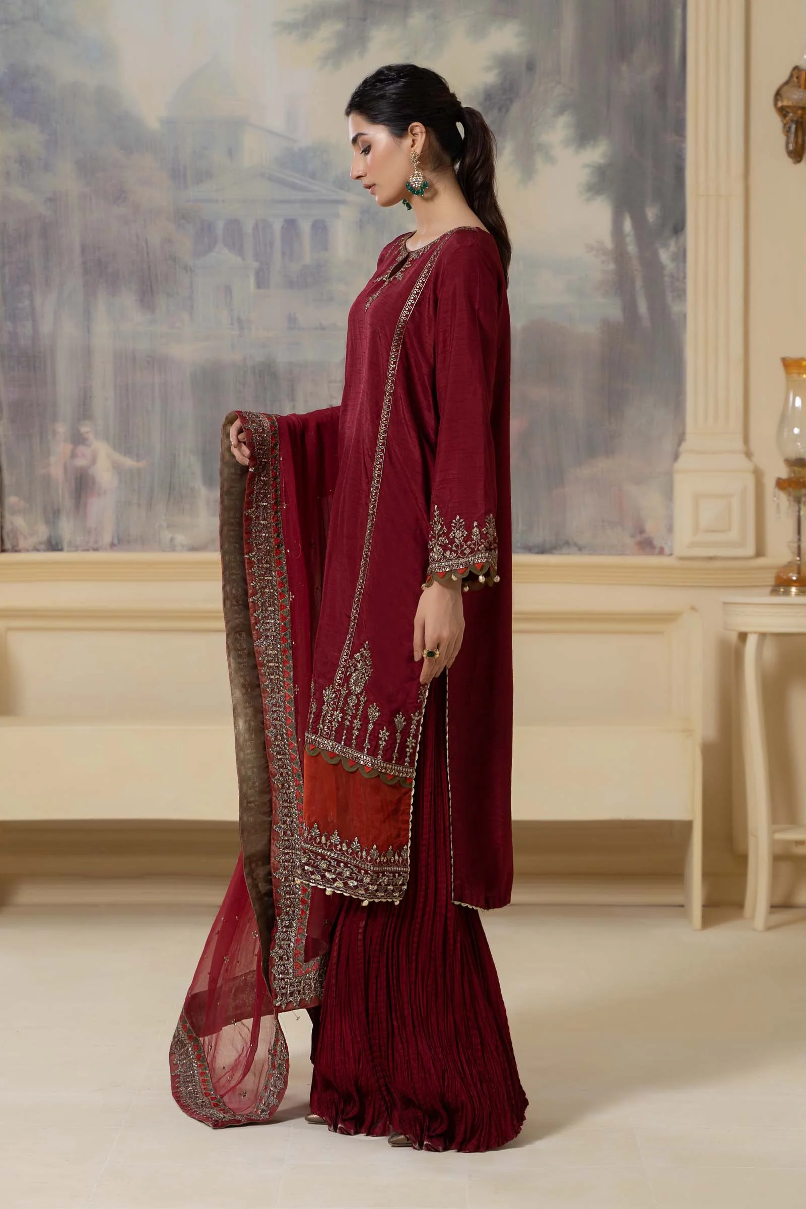 Suit Maroon SF-W23-20 - Image 6