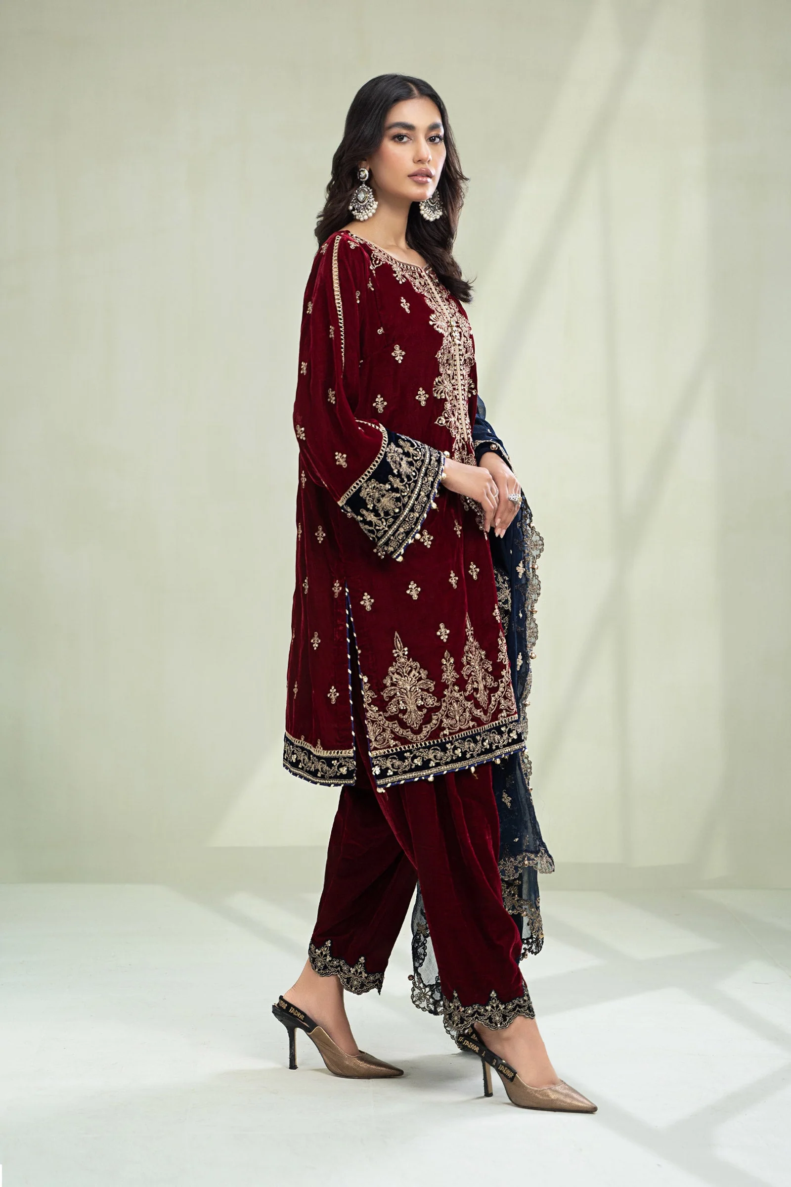 Suit Maroon SF-W23-31 - Image 6