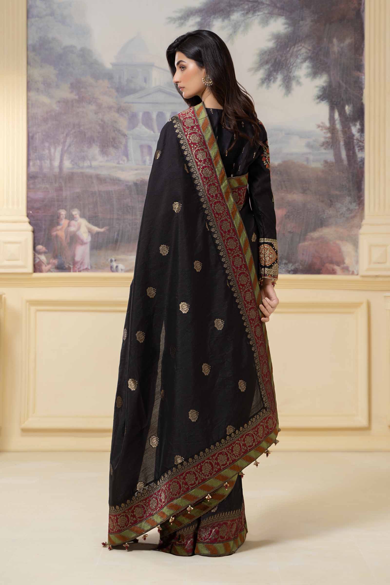 Saree Black SF-W23-57 - Image 6