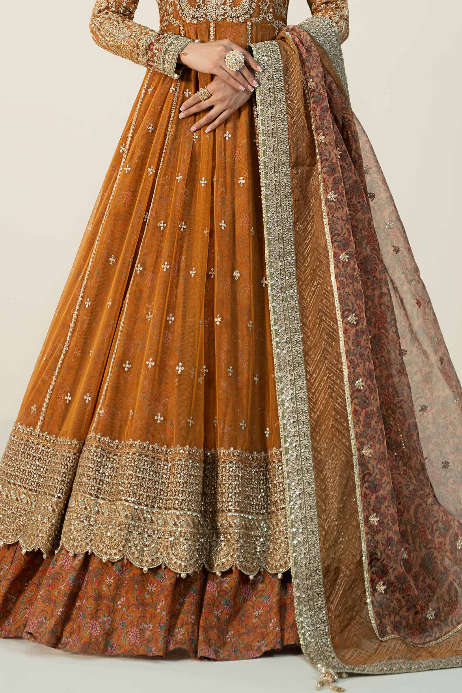 3 Piece Embroidered Net Suit - Image 3