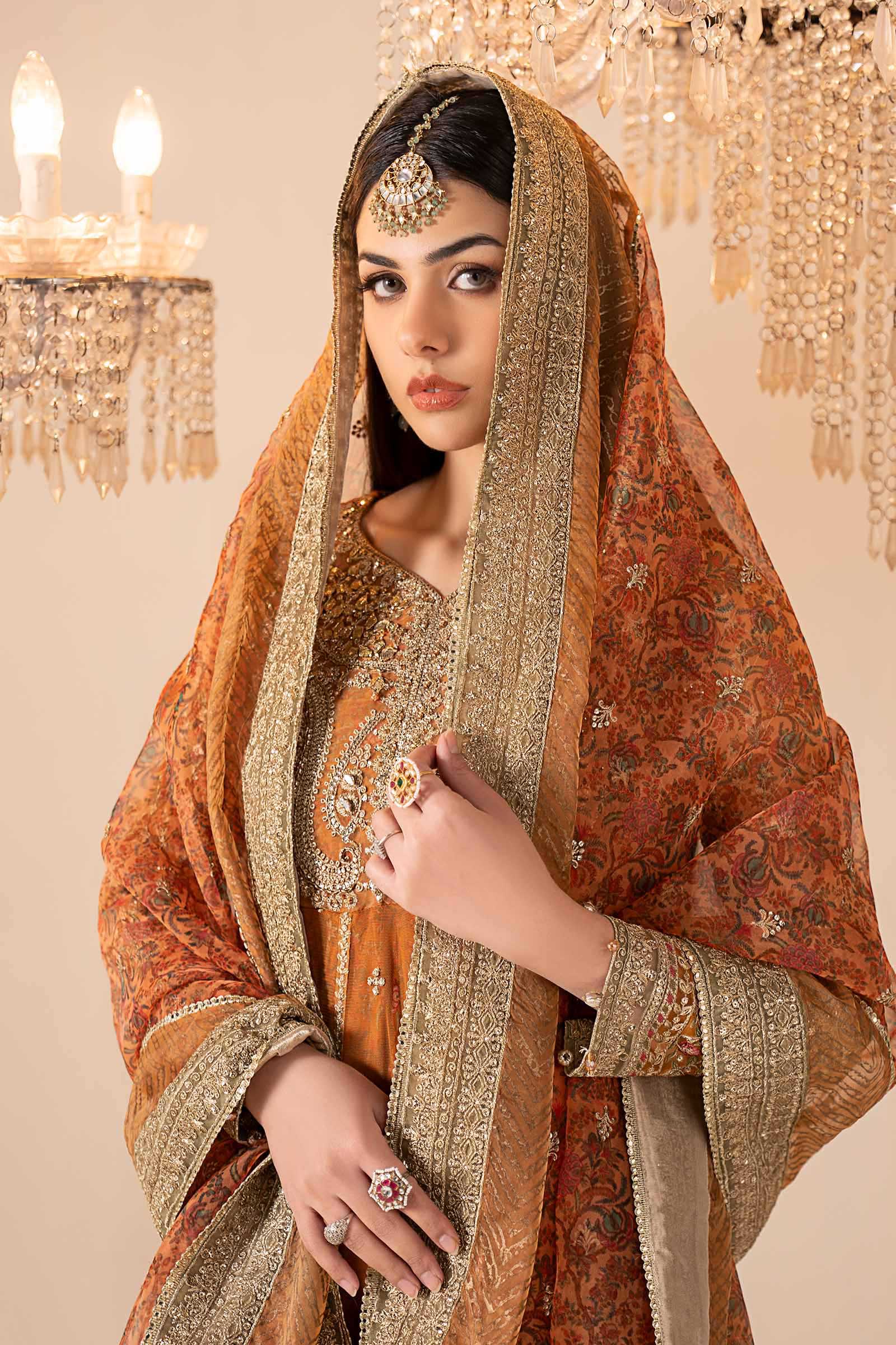 3 Piece Embroidered Net Suit - Image 3