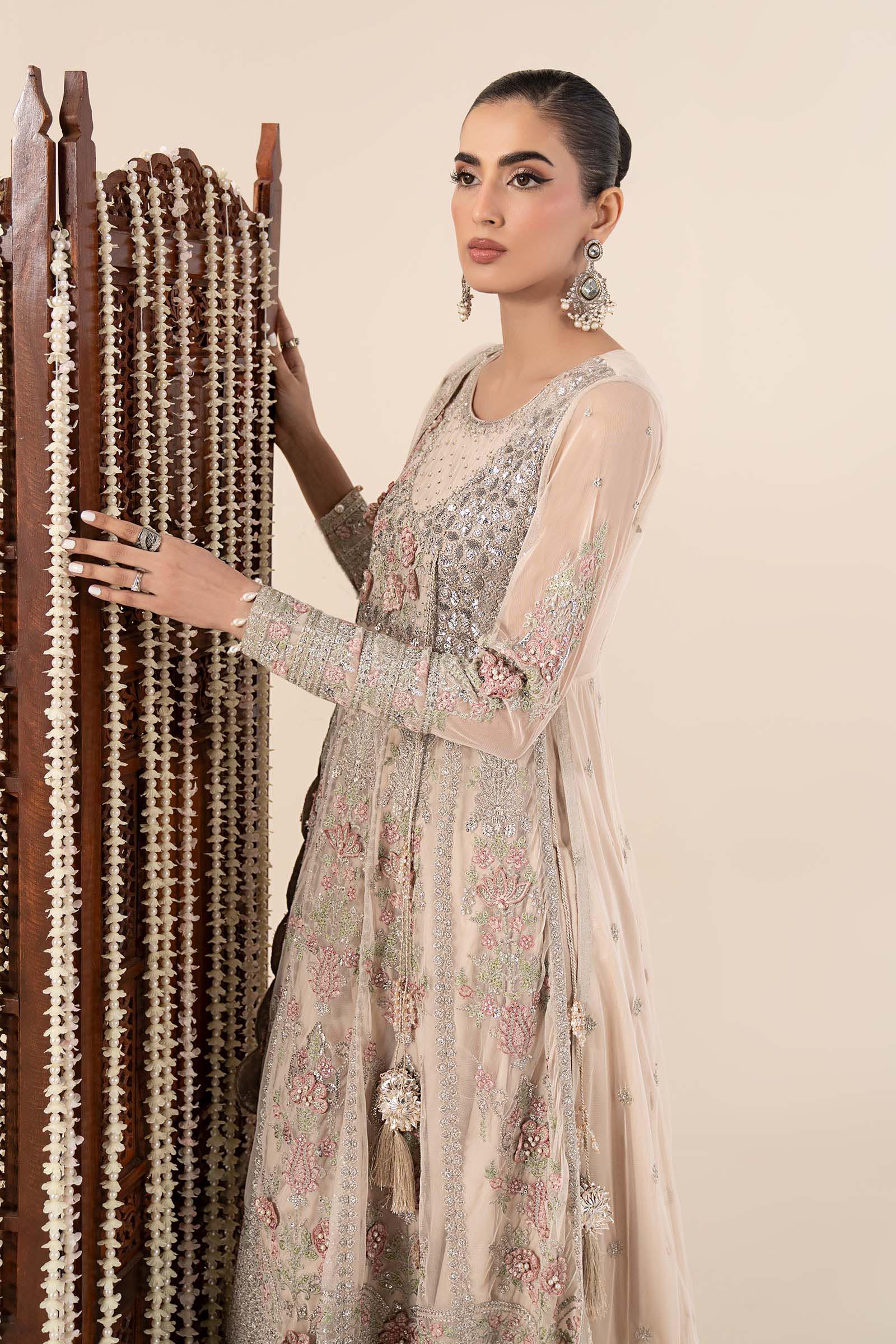 3 Piece Embroidered Net Suit - Image 3