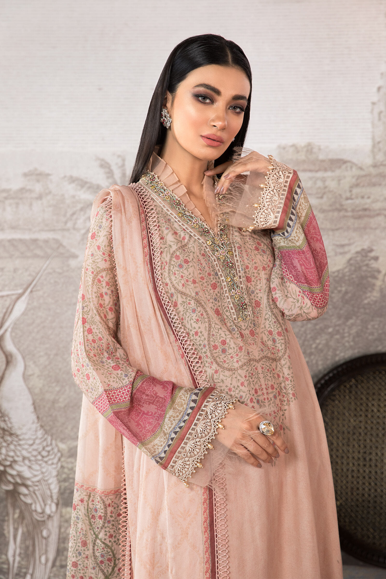 Unstitched Silk Net - SN-101 - Image 3