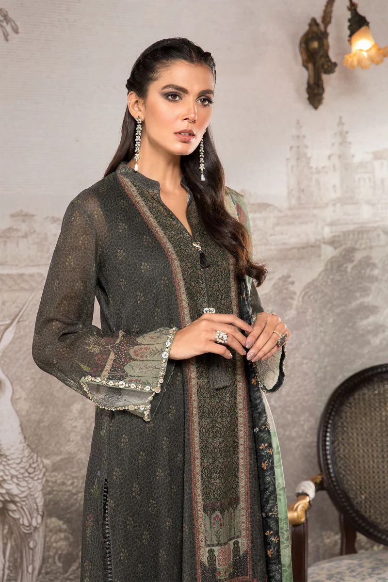 Unstitched Silk Net -  SN-102 - Image 2
