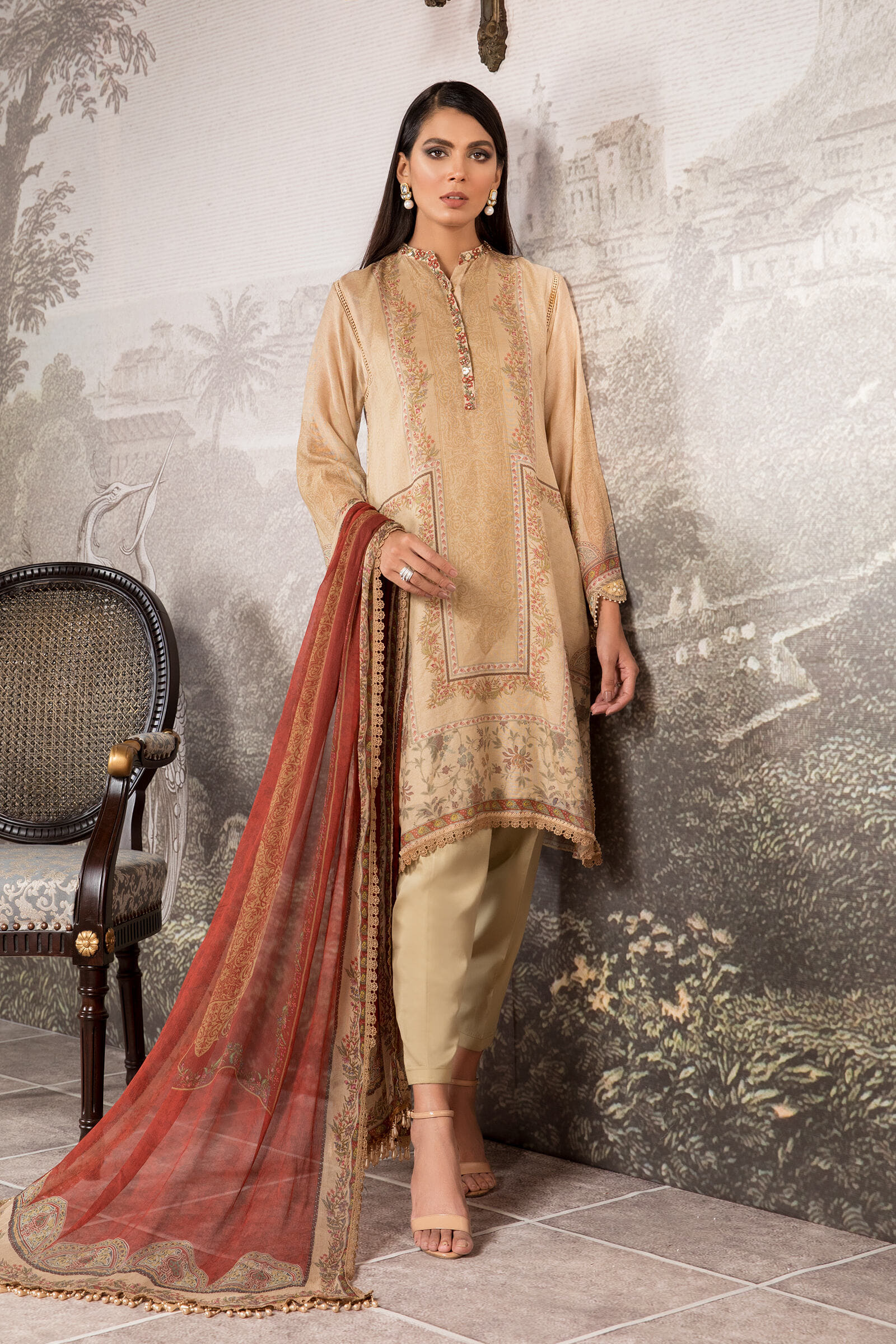 Unstitched Silk Net - SN-103