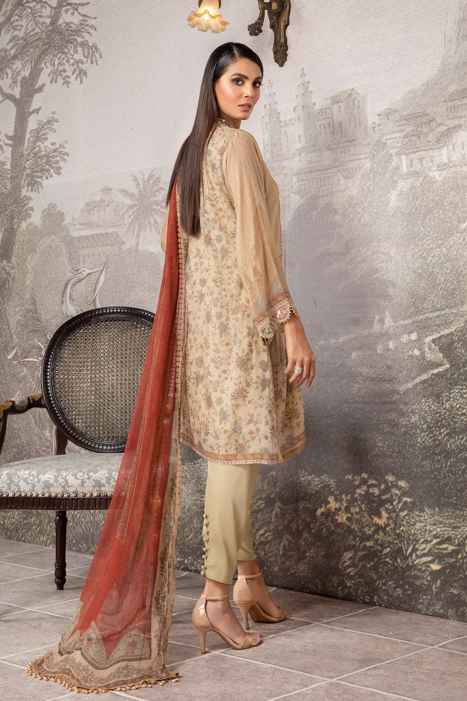 Unstitched Silk Net - SN-103 - Image 3