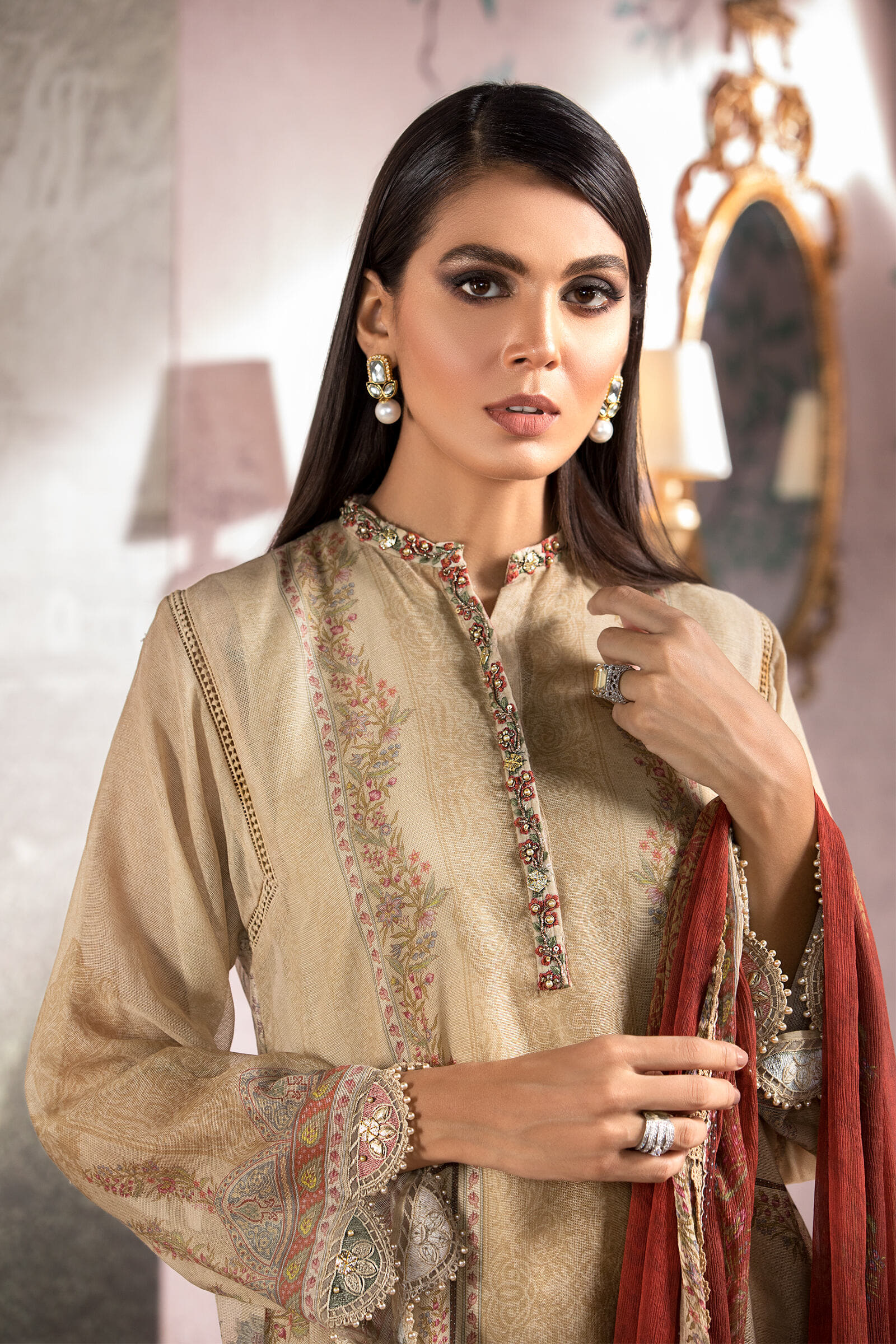 Unstitched Silk Net - SN-103 - Image 4