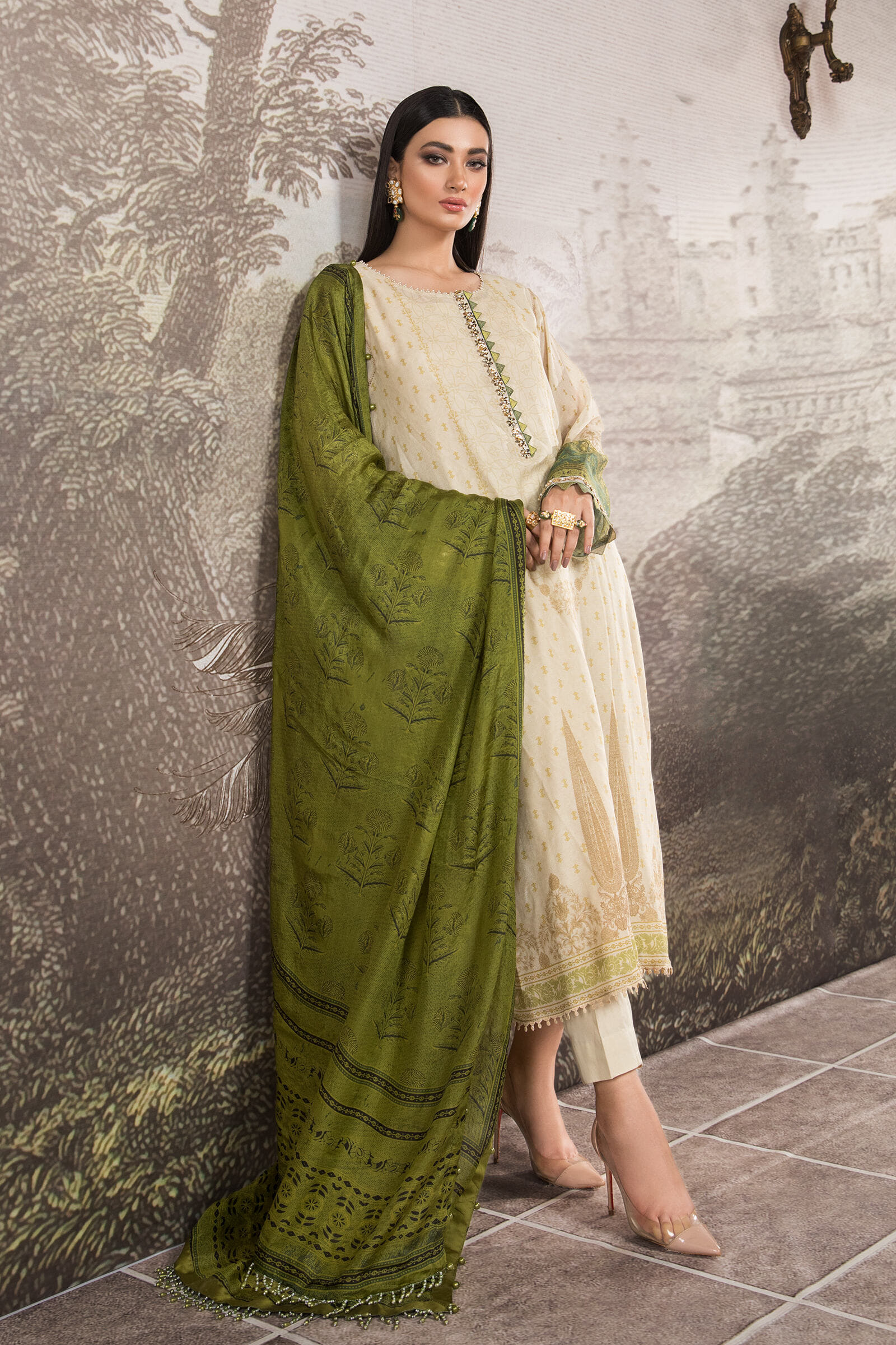 Unstitched Silk Net - SN-104 - Image 3