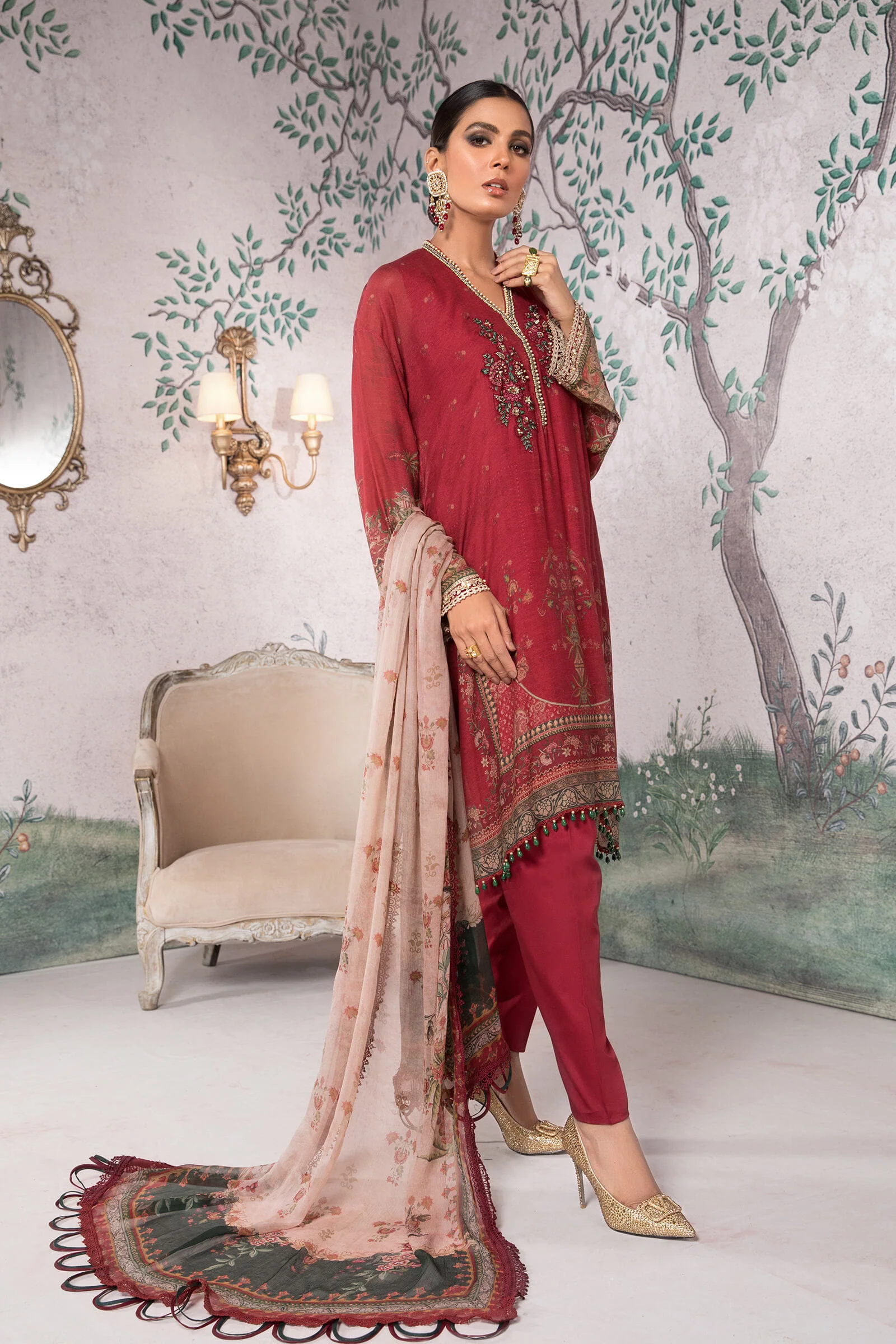 Unstitched Silk Net - SN-105 - Image 2