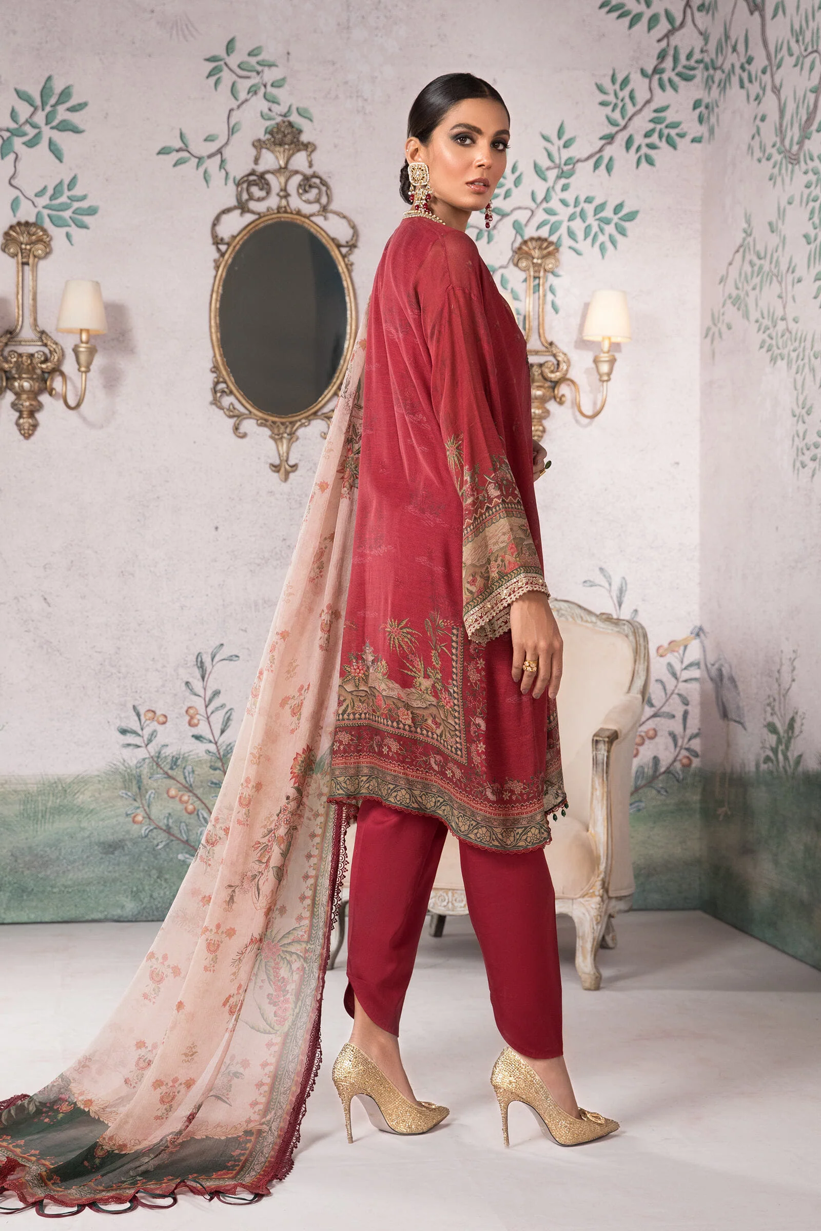 Unstitched Silk Net - SN-105 - Image 3