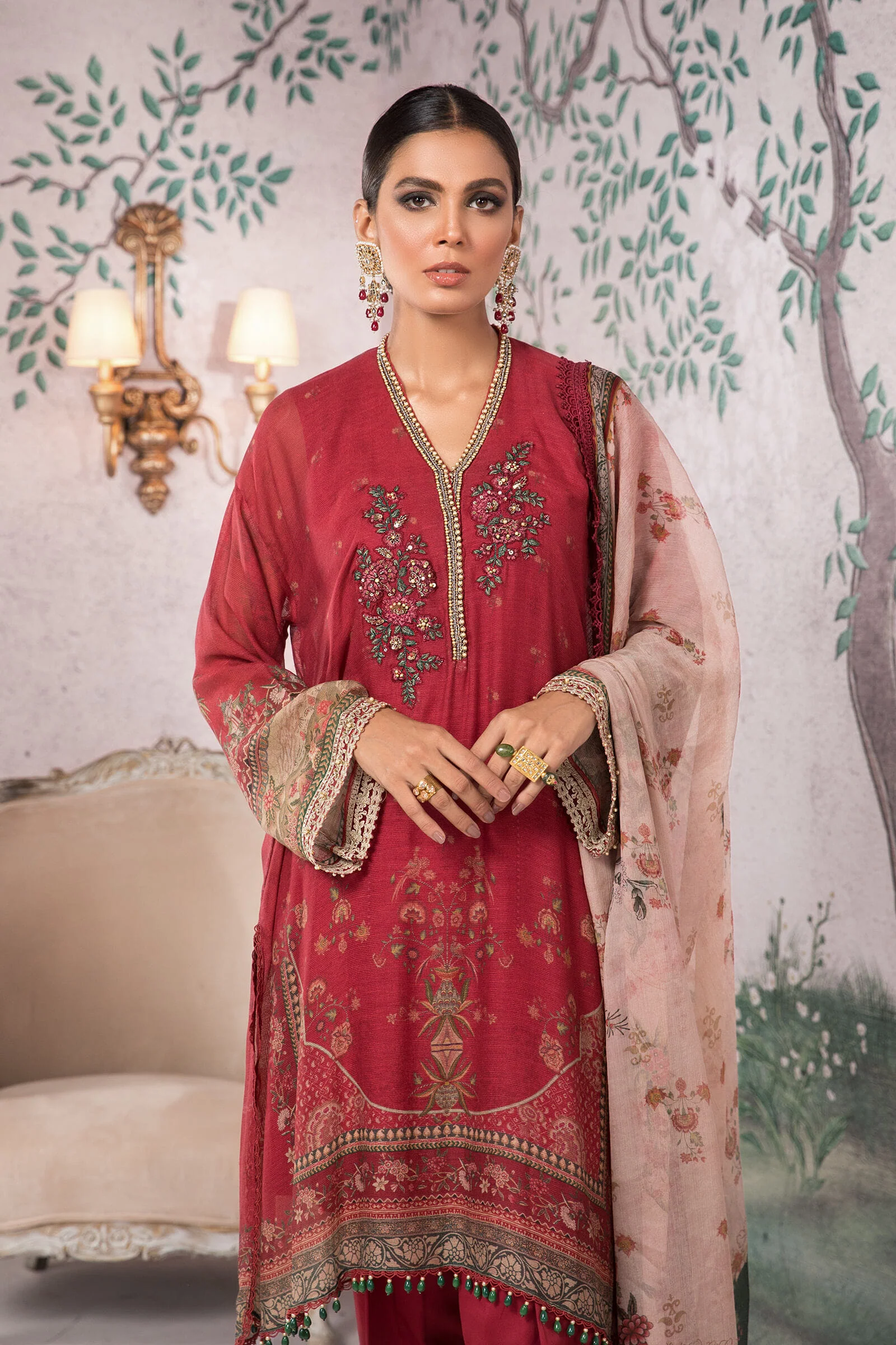 Unstitched Silk Net - SN-105 - Image 4