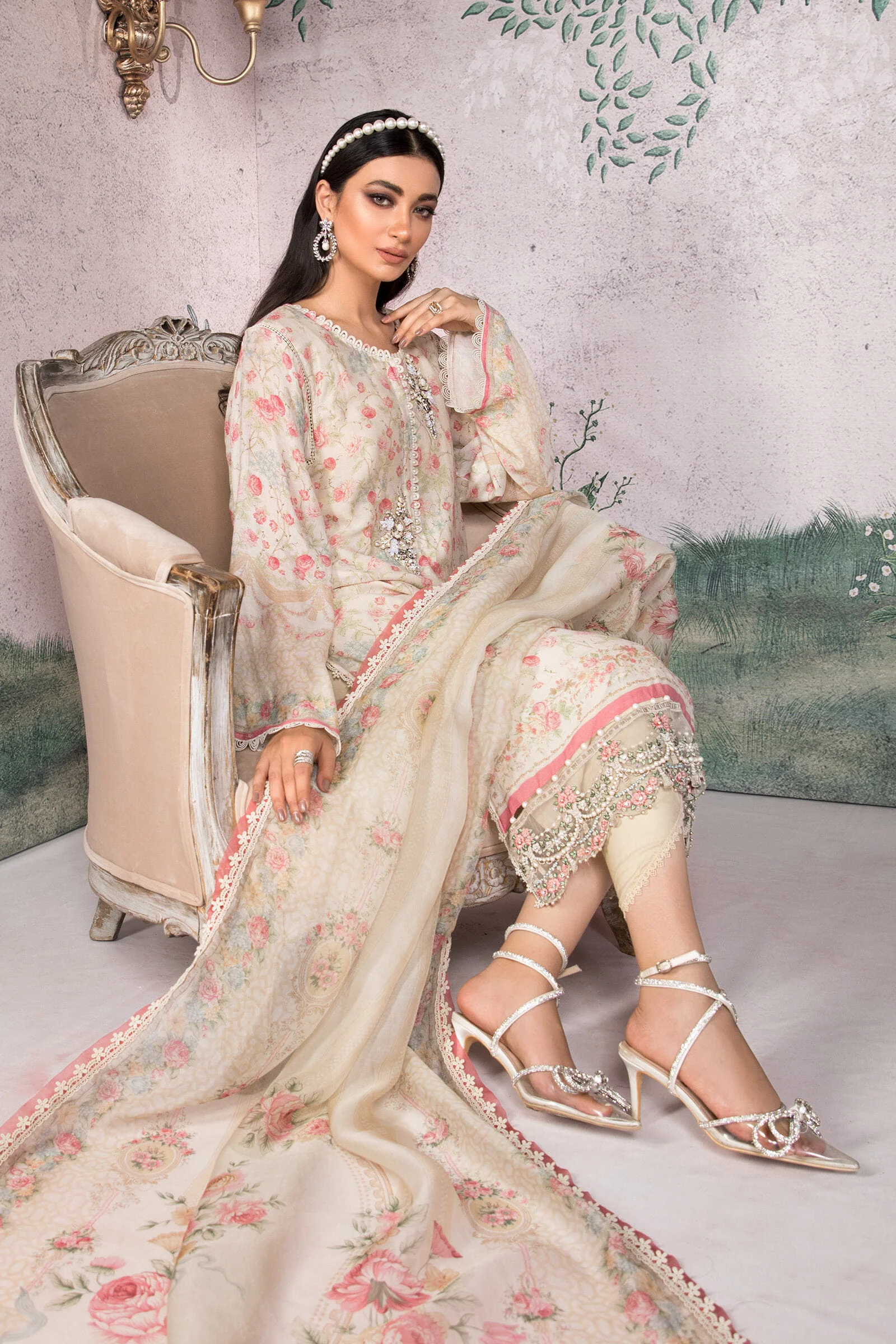 Unstitched Silk Net - SN-106 - Image 2